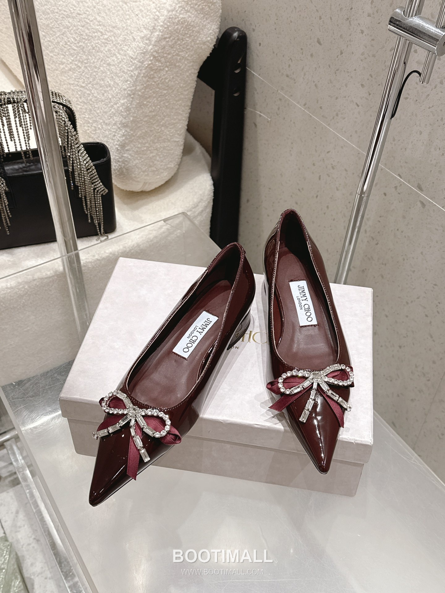 Jimmy Choo Auria Crystal Bow Pumps 지미추 아우리아 크리스탈 보우 펌프스 4