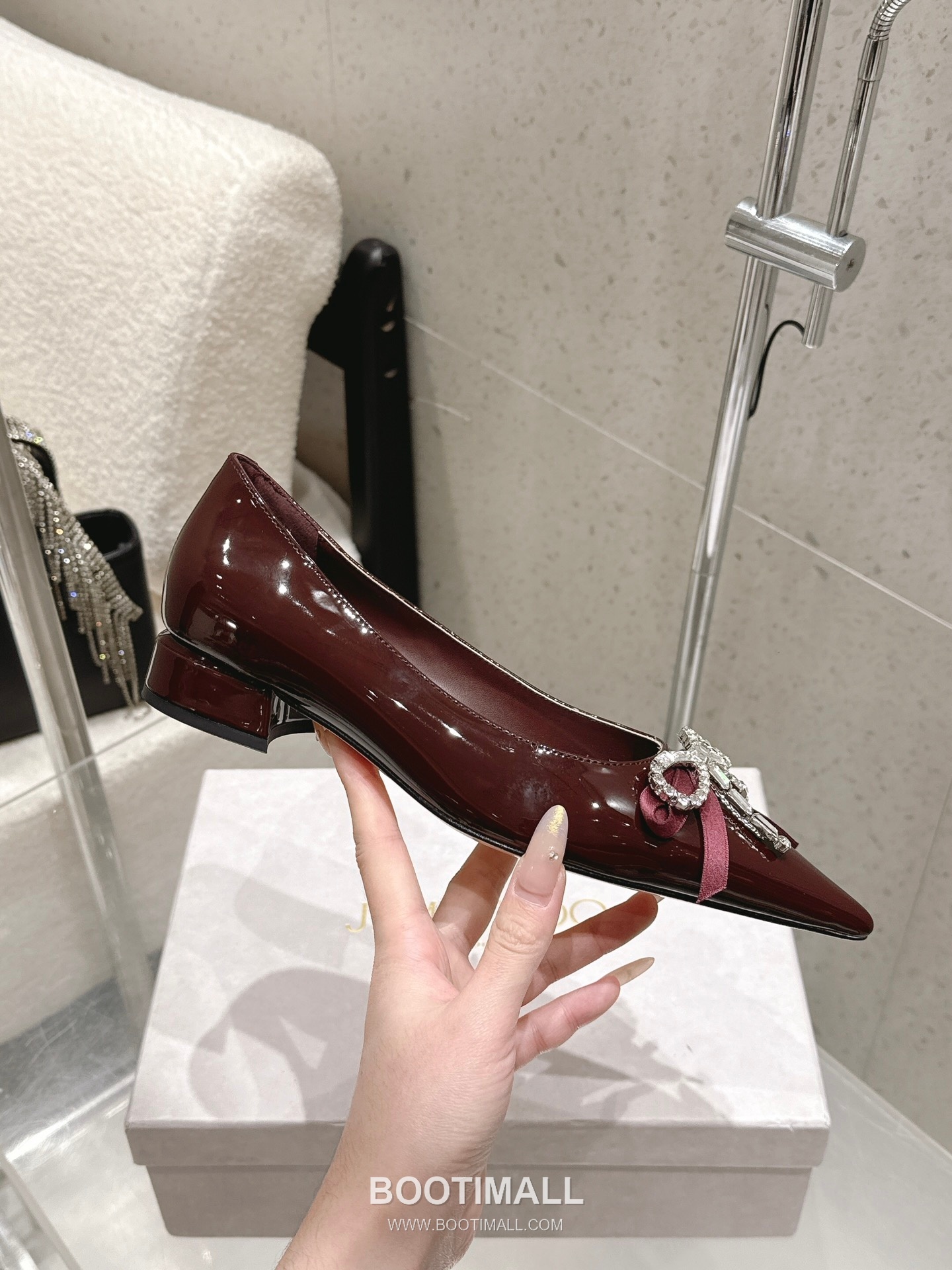 Jimmy Choo Auria Crystal Bow Pumps 지미추 아우리아 크리스탈 보우 펌프스 5