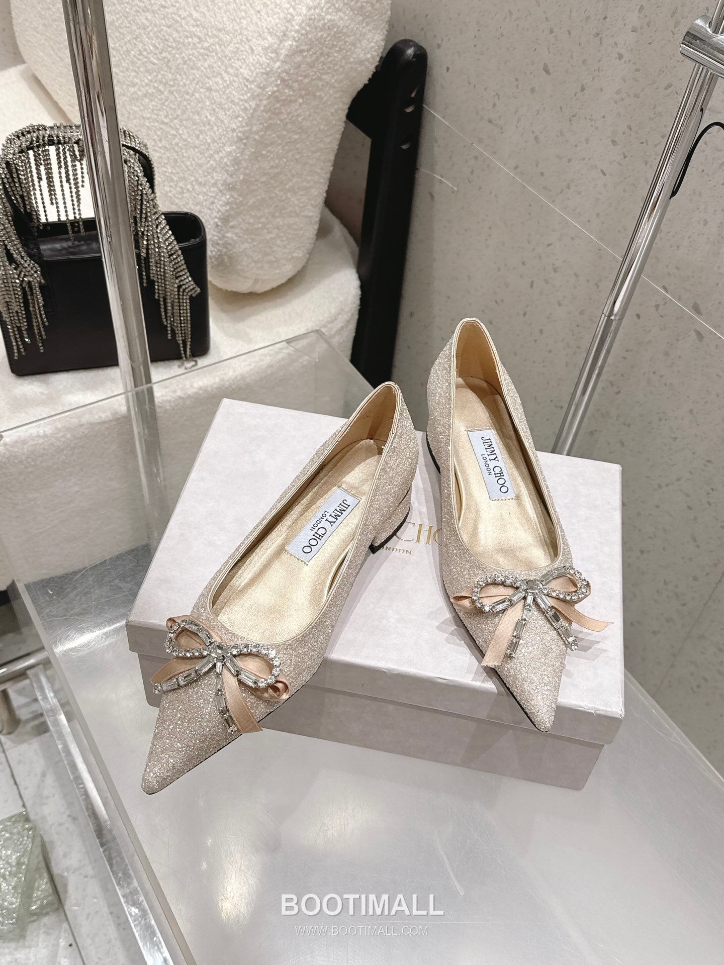 Jimmy Choo Auria Crystal Bow Pumps 지미추 아우리아 크리스탈 보우 펌프스 4