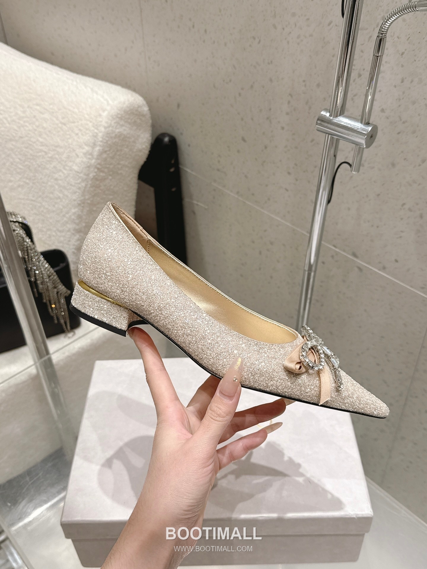 Jimmy Choo Auria Crystal Bow Pumps 지미추 아우리아 크리스탈 보우 펌프스 5