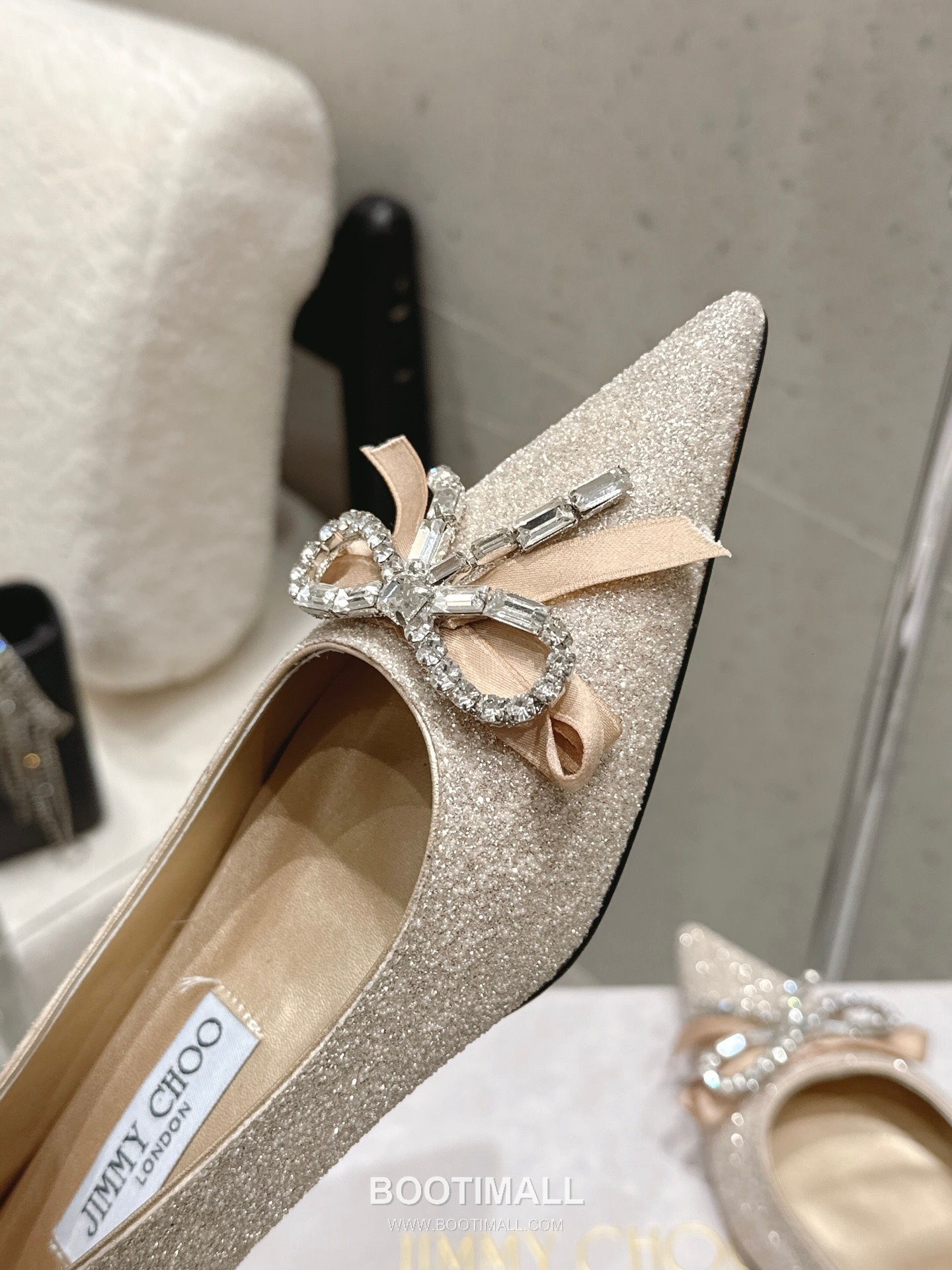 Jimmy Choo Auria Crystal Bow Pumps 지미추 아우리아 크리스탈 보우 펌프스 6