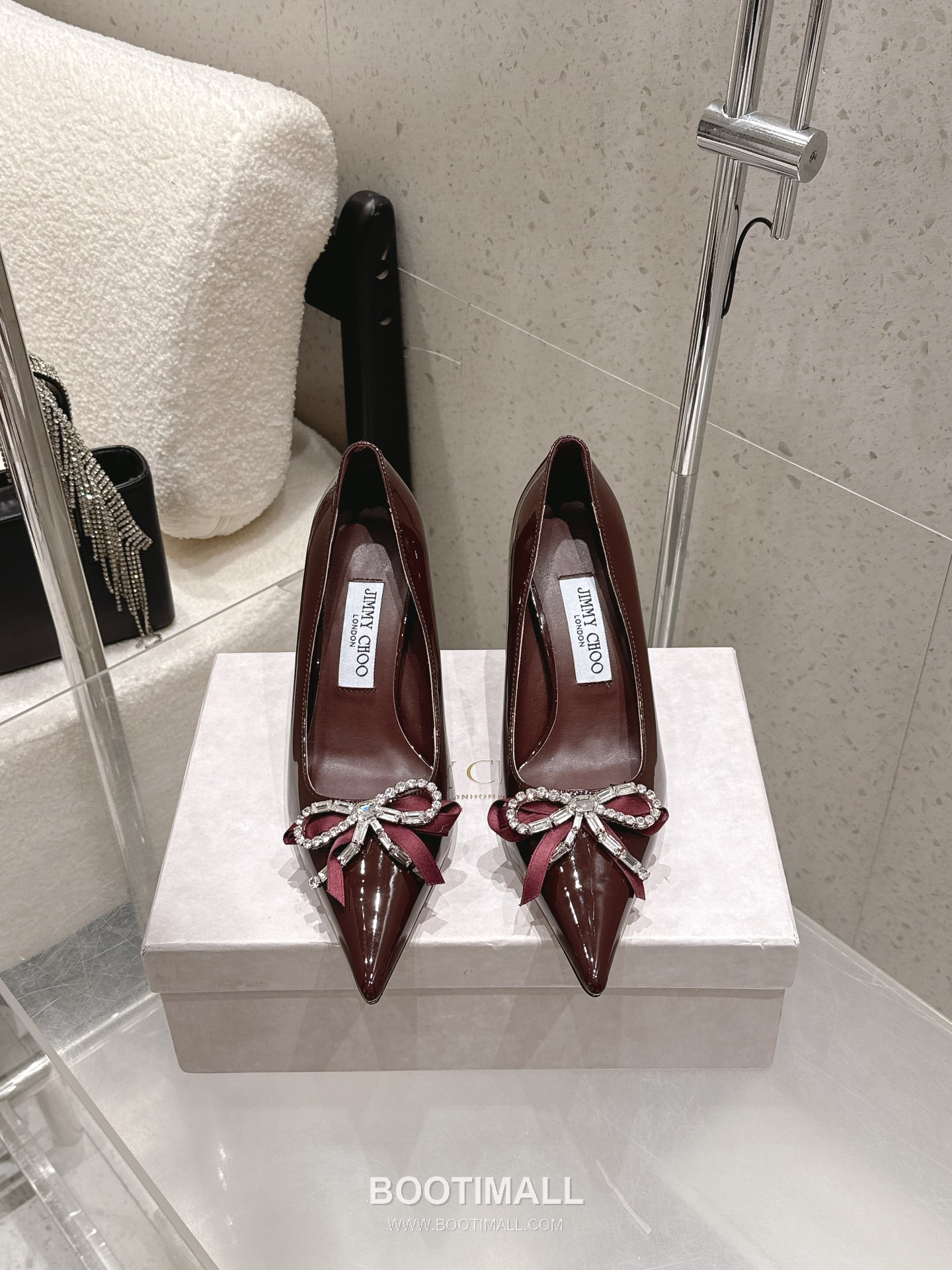 Jimmy Choo Auria Crystal Bow Pumps 지미추 아우리아 크리스탈 보우 펌프스 1