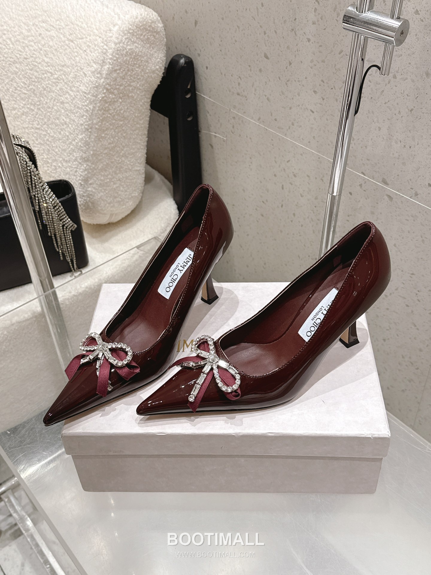 Jimmy Choo Auria Crystal Bow Pumps 지미추 아우리아 크리스탈 보우 펌프스 2