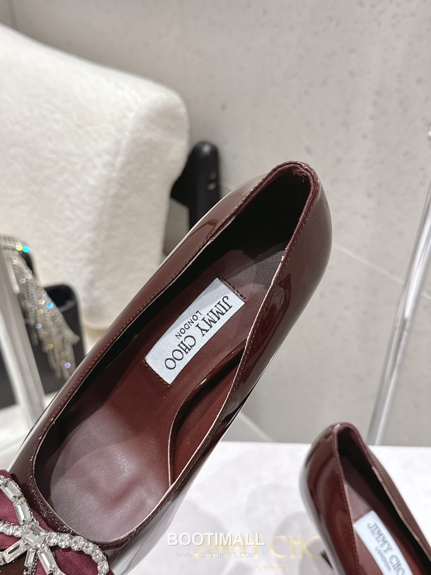 Jimmy Choo Auria Crystal Bow Pumps 지미추 아우리아 크리스탈 보우 펌프스 6