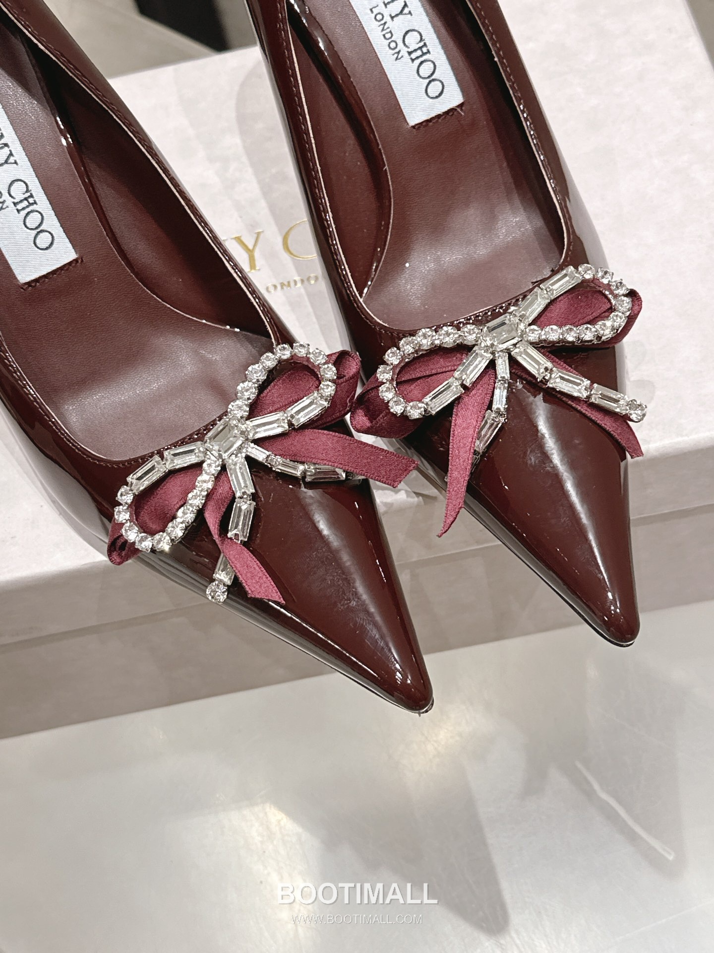 Jimmy Choo Auria Crystal Bow Pumps 지미추 아우리아 크리스탈 보우 펌프스 7