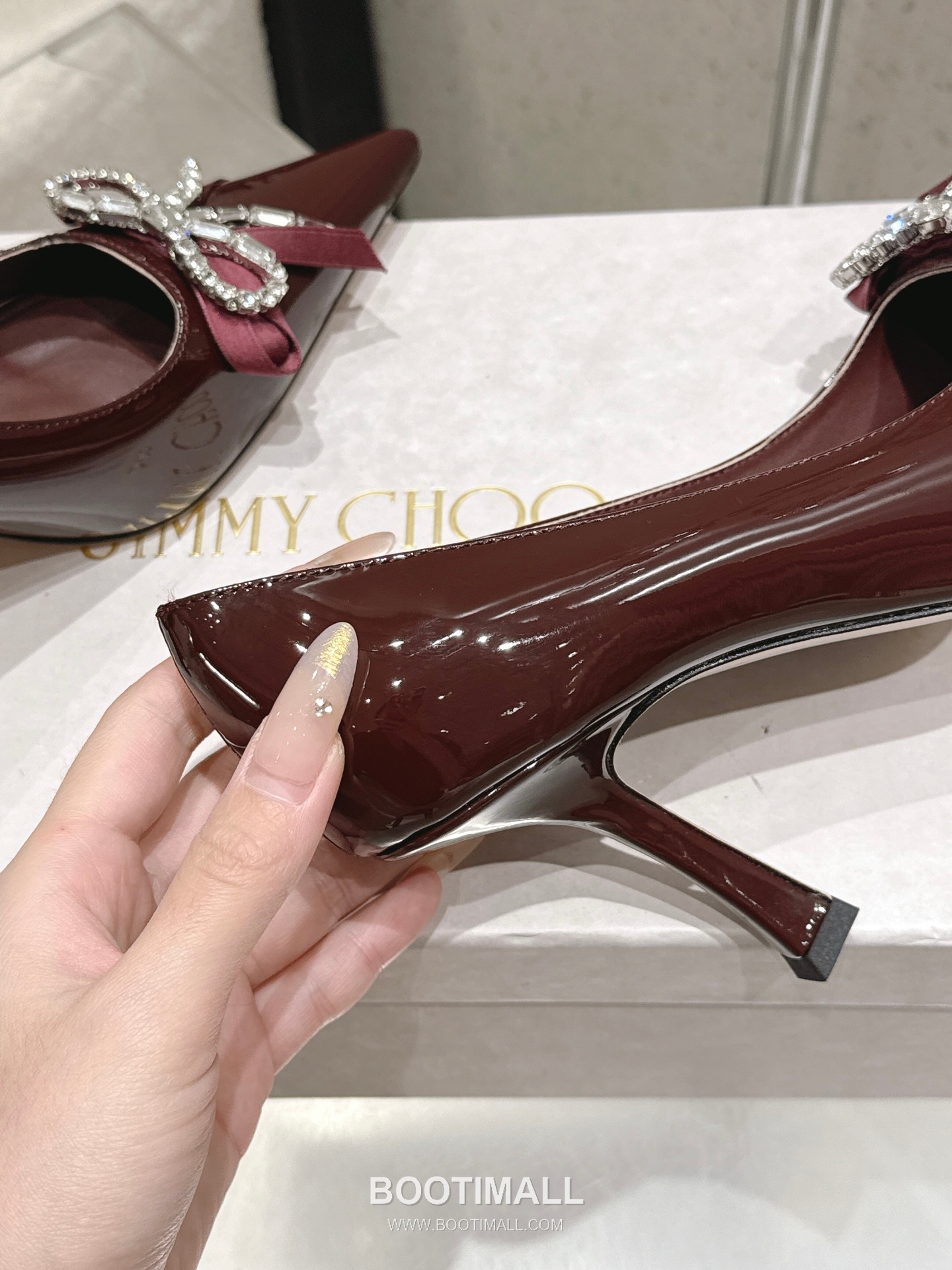 Jimmy Choo Auria Crystal Bow Pumps 지미추 아우리아 크리스탈 보우 펌프스 8