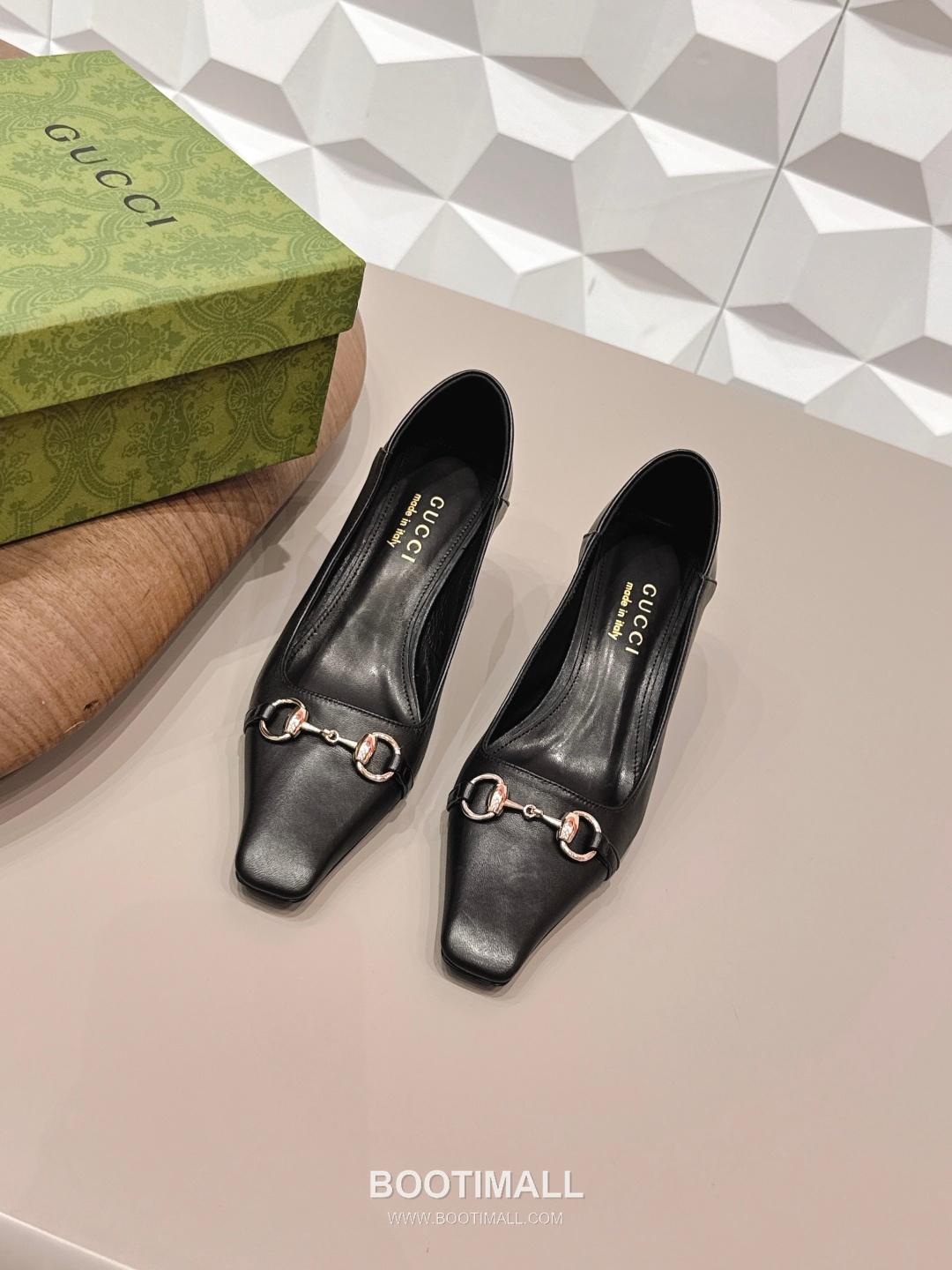 Gucci Jacquard Square Toe Mid Heel Pumps 구찌 자카드 스퀘어토 미드힐 펌프스 1