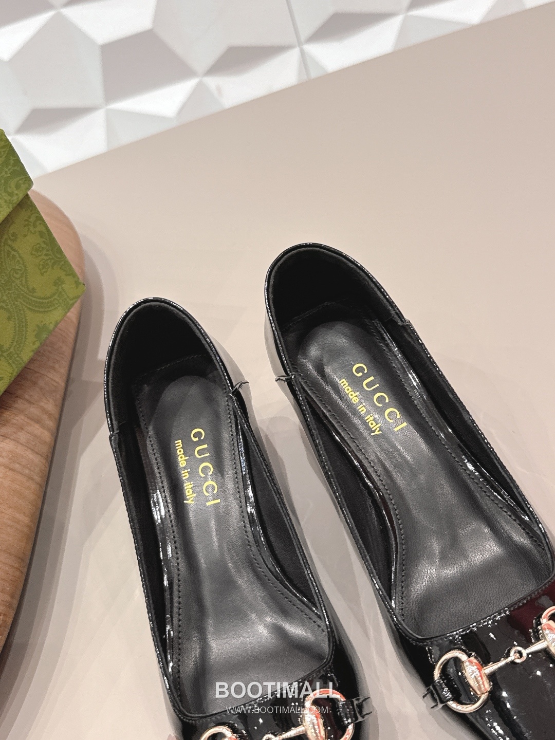 Gucci Jacquard Square Toe Mid Heel Pumps 구찌 자카드 스퀘어토 미드힐 펌프스 7