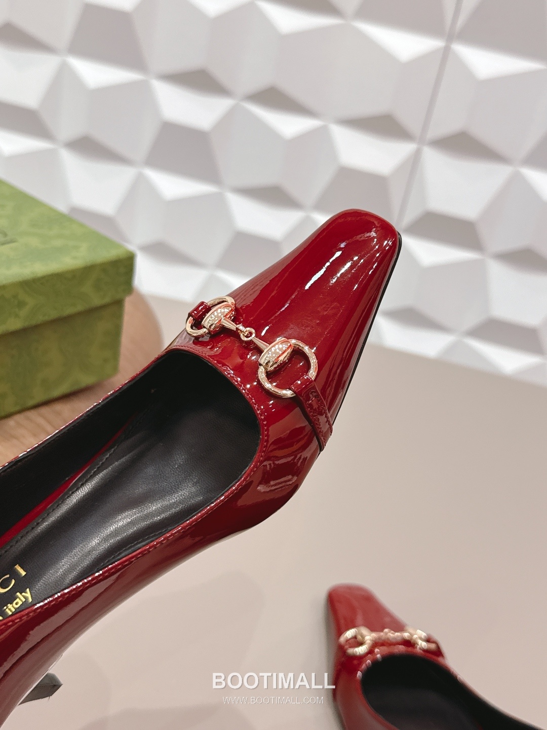 Gucci Jacquard Square Toe Mid Heel Pumps 구찌 자카드 스퀘어토 미드힐 펌프스 6