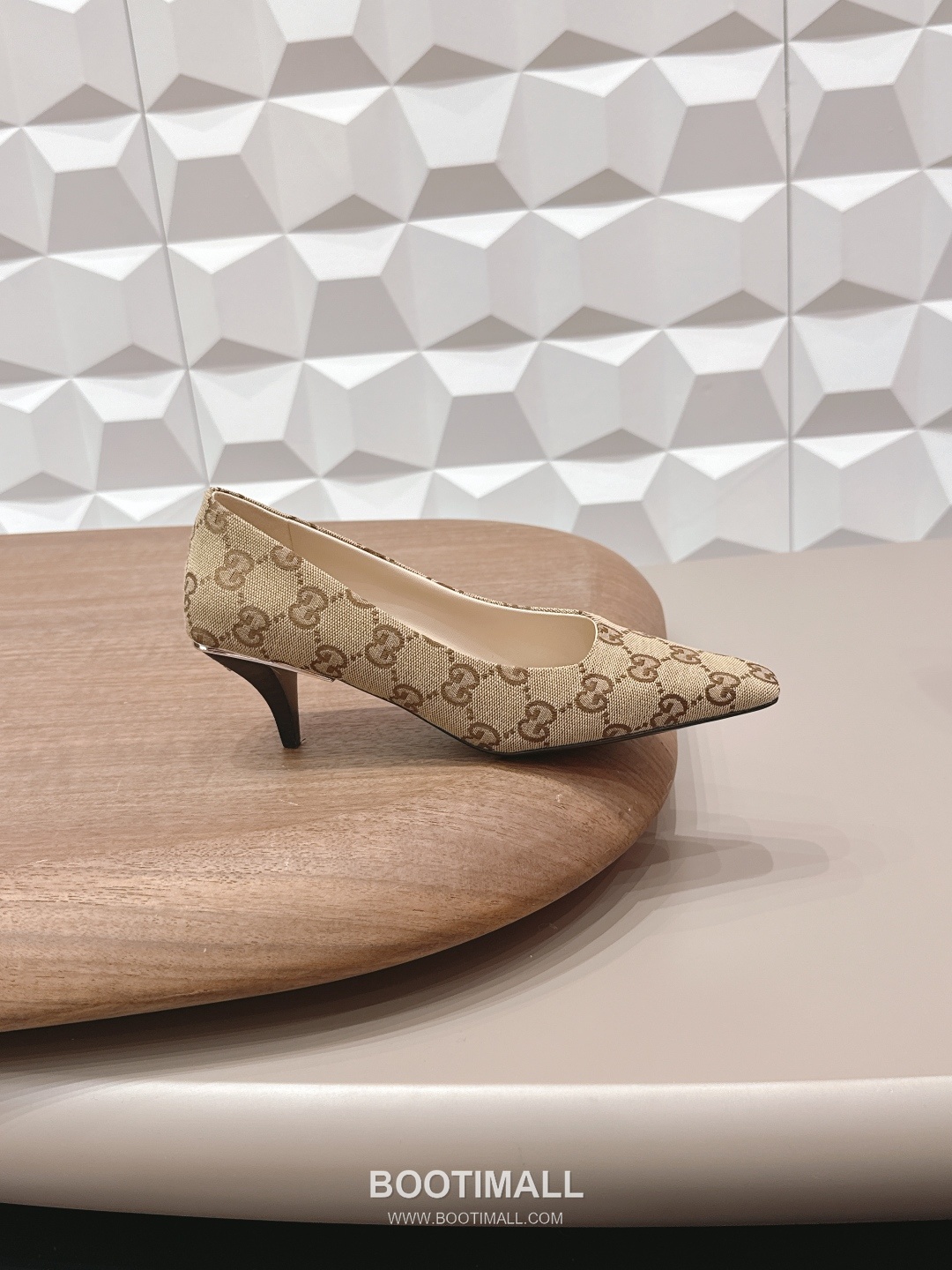 Gucci Square Toe Jacquard Mid Heel Pumps 구찌 스퀘어토 자카드 미드힐 펌프스 5