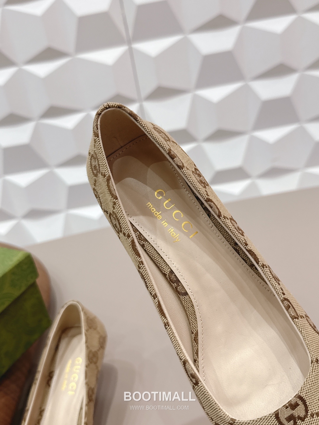 Gucci Square Toe Jacquard Mid Heel Pumps 구찌 스퀘어토 자카드 미드힐 펌프스 6