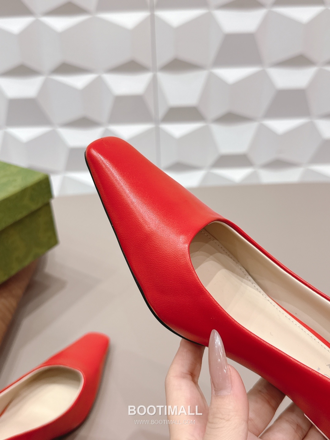 Gucci Square Toe Jacquard Mid Heel Pumps 구찌 스퀘어토 자카드 미드힐 펌프스 6