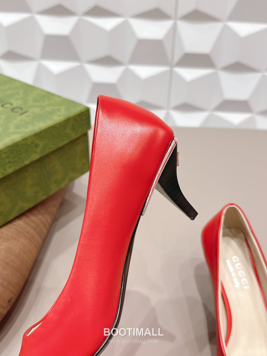 Gucci Square Toe Jacquard Mid Heel Pumps 구찌 스퀘어토 자카드 미드힐 펌프스 8