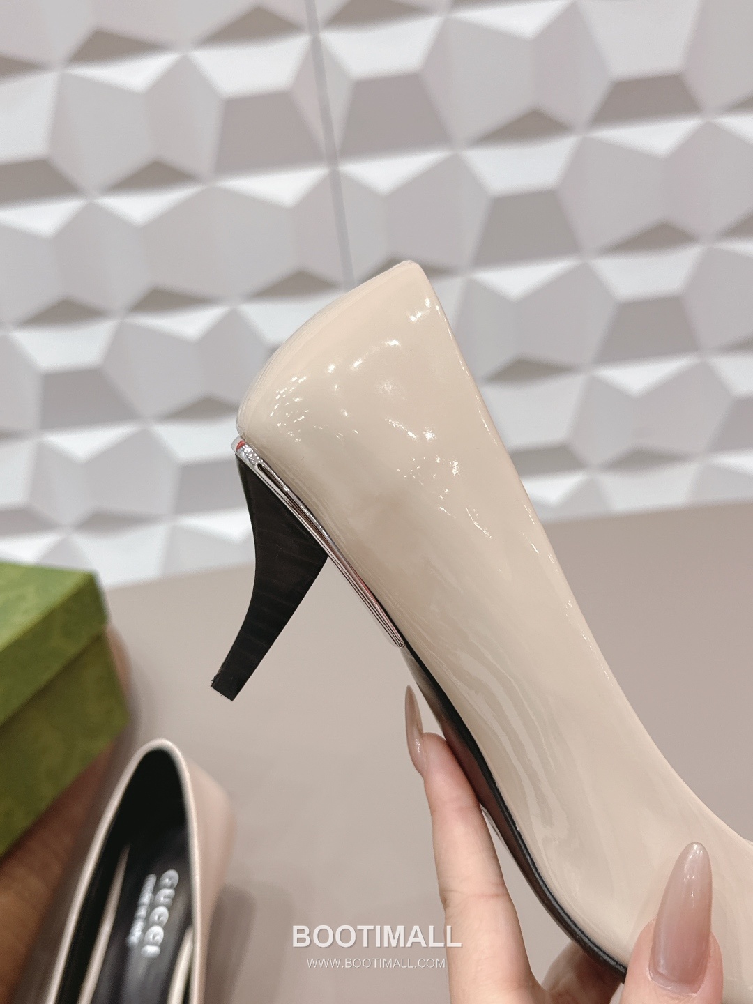 Gucci Square Toe Jacquard Mid Heel Pumps 구찌 스퀘어토 자카드 미드힐 펌프스 7