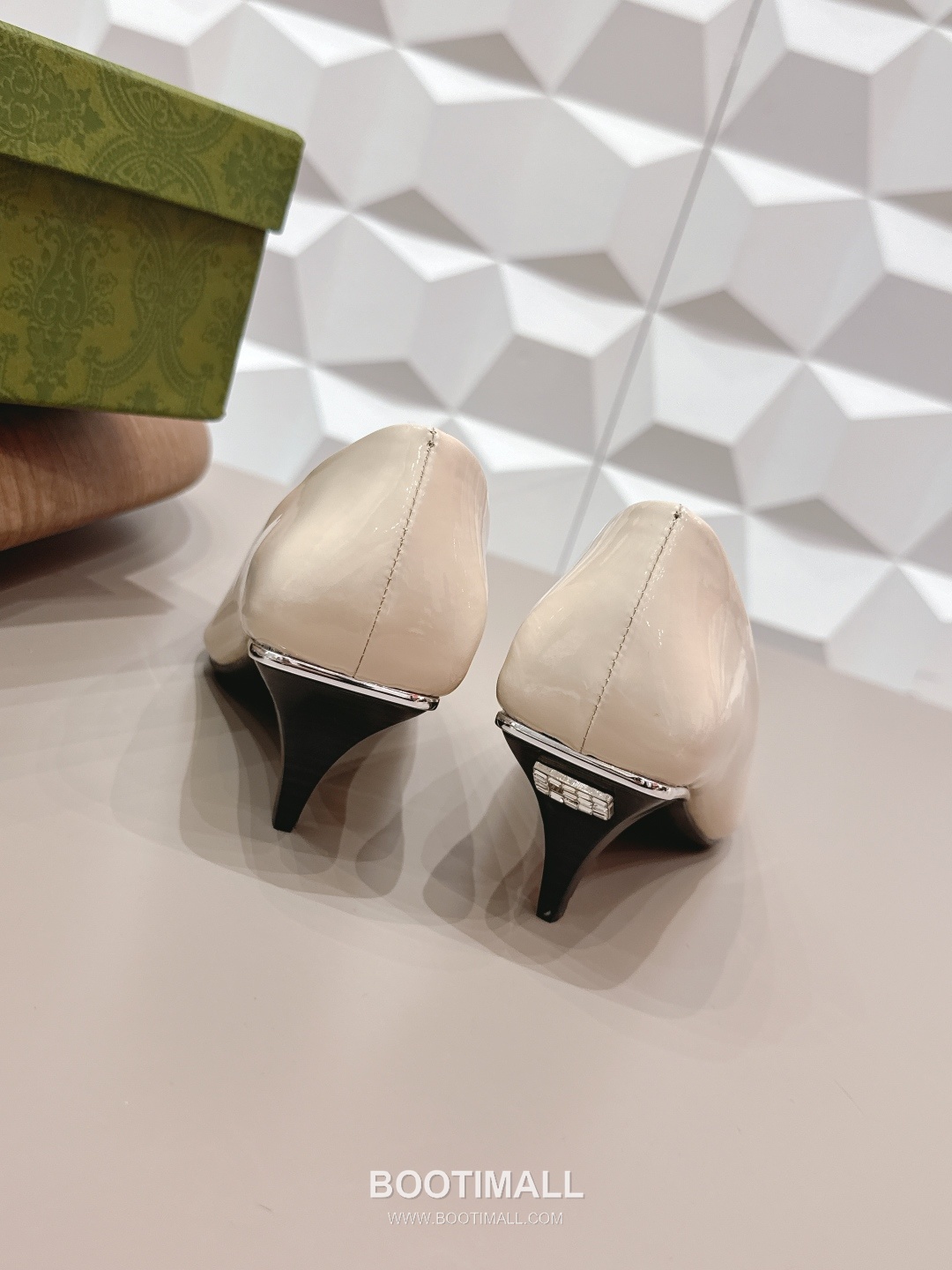 Gucci Square Toe Jacquard Mid Heel Pumps 구찌 스퀘어토 자카드 미드힐 펌프스 8