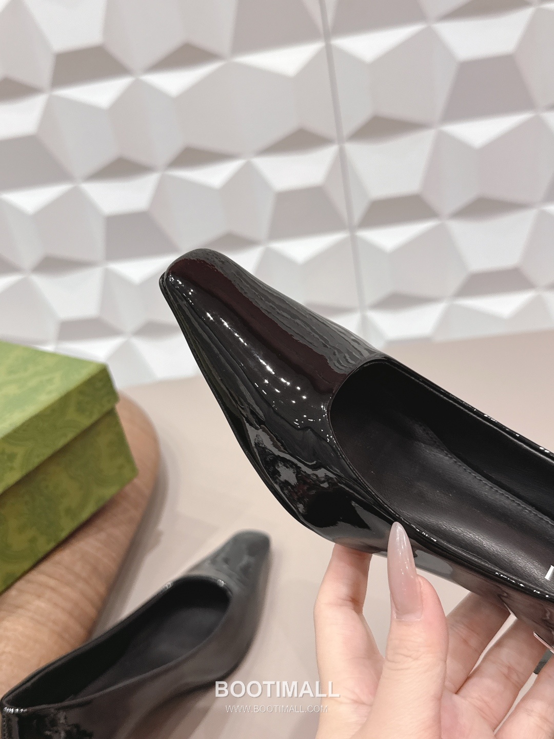 Gucci Square Toe Jacquard Mid Heel Pumps 구찌 스퀘어토 자카드 미드힐 펌프스 6