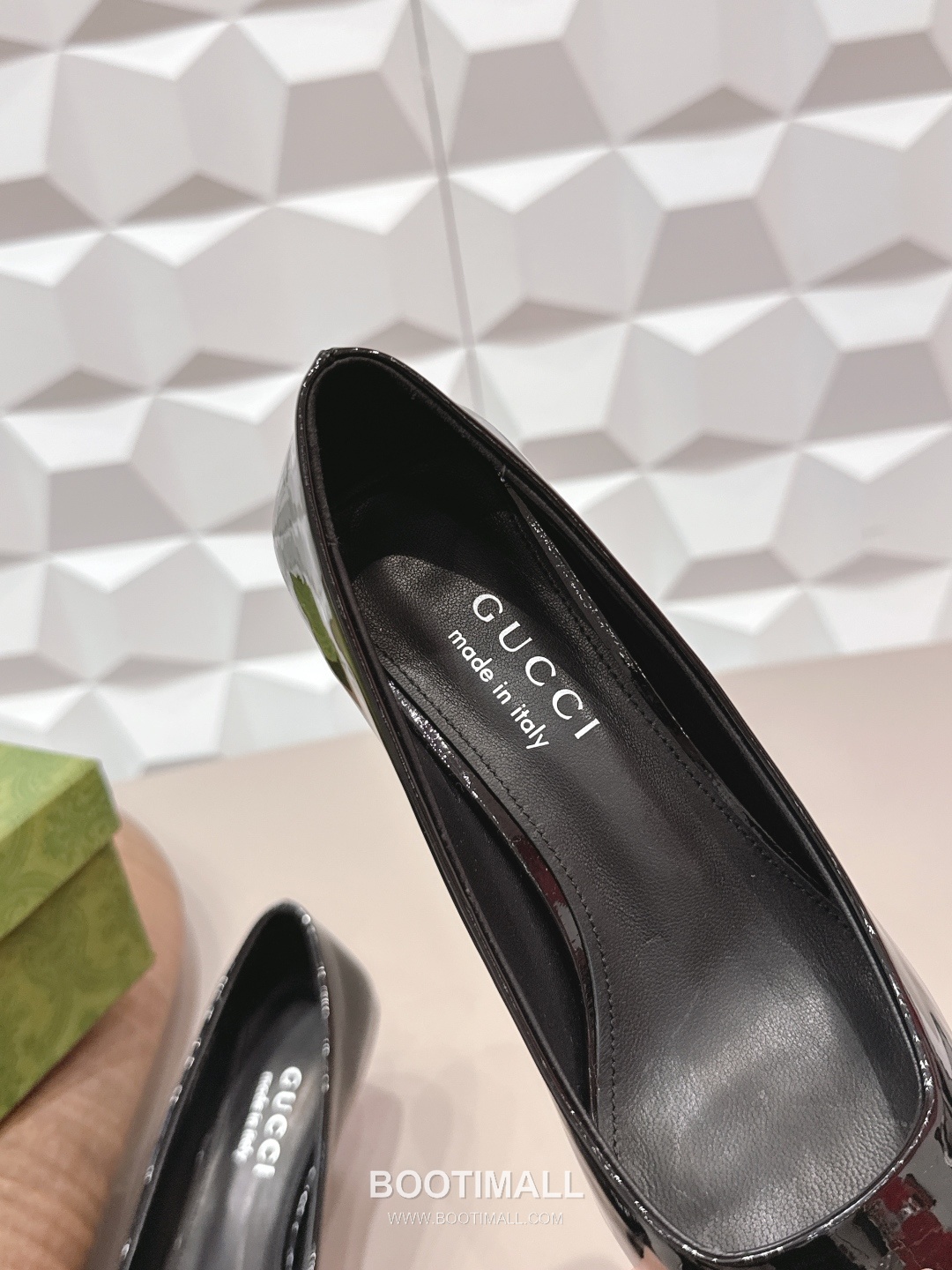 Gucci Square Toe Jacquard Mid Heel Pumps 구찌 스퀘어토 자카드 미드힐 펌프스 7