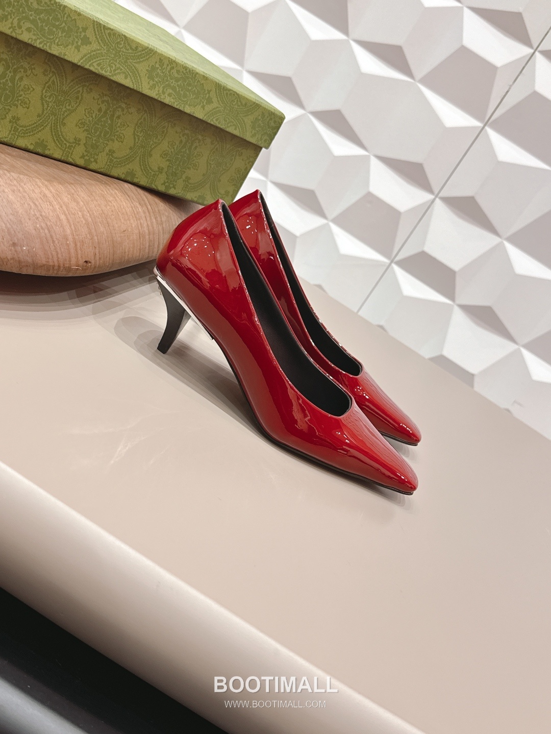 Gucci Square Toe Jacquard Mid Heel Pumps 구찌 스퀘어토 자카드 미드힐 펌프스 3