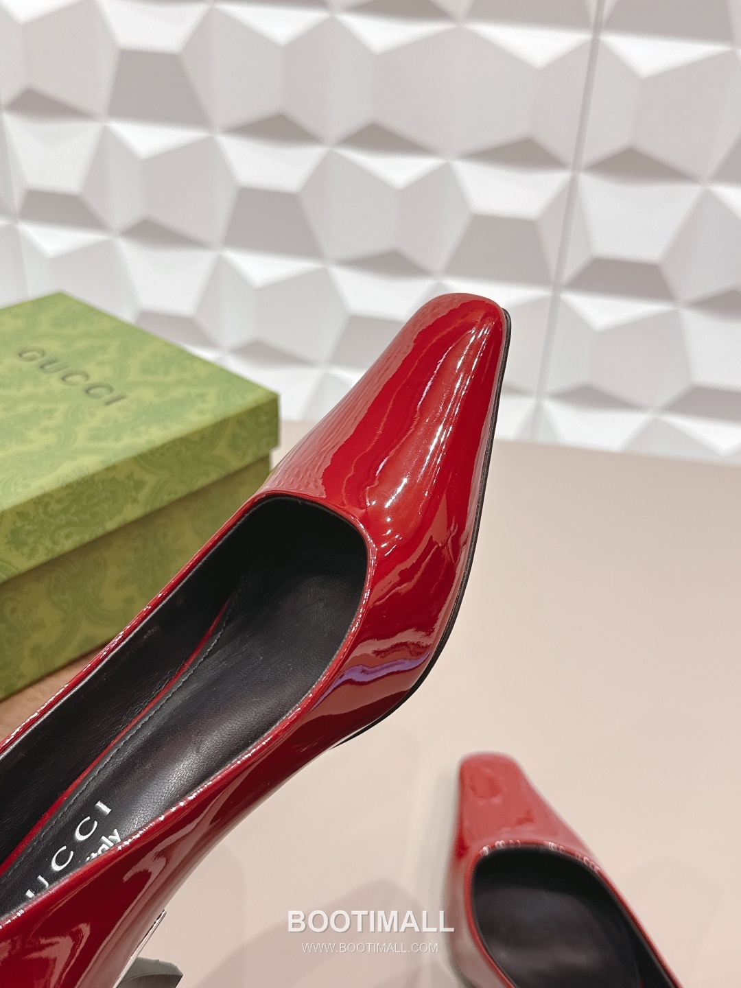 Gucci Square Toe Jacquard Mid Heel Pumps 구찌 스퀘어토 자카드 미드힐 펌프스 6