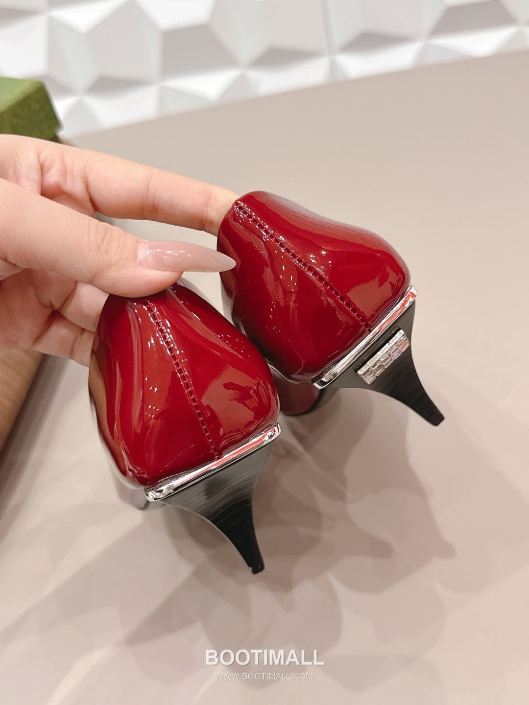 Gucci Square Toe Jacquard Mid Heel Pumps 구찌 스퀘어토 자카드 미드힐 펌프스 9