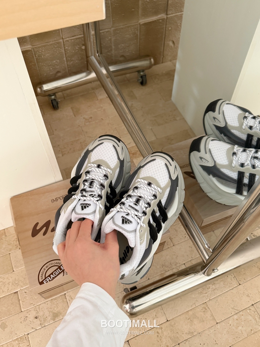 adidas x Bad Bunny Adistar Cushion Sneakers 아디다스 배드버니 아디스타 쿠션 스니커즈 6