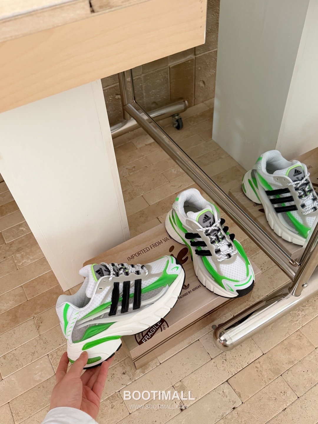 adidas x Bad Bunny Adistar Cushion Sneakers 아디다스 배드버니 아디스타 쿠션 스니커즈 3