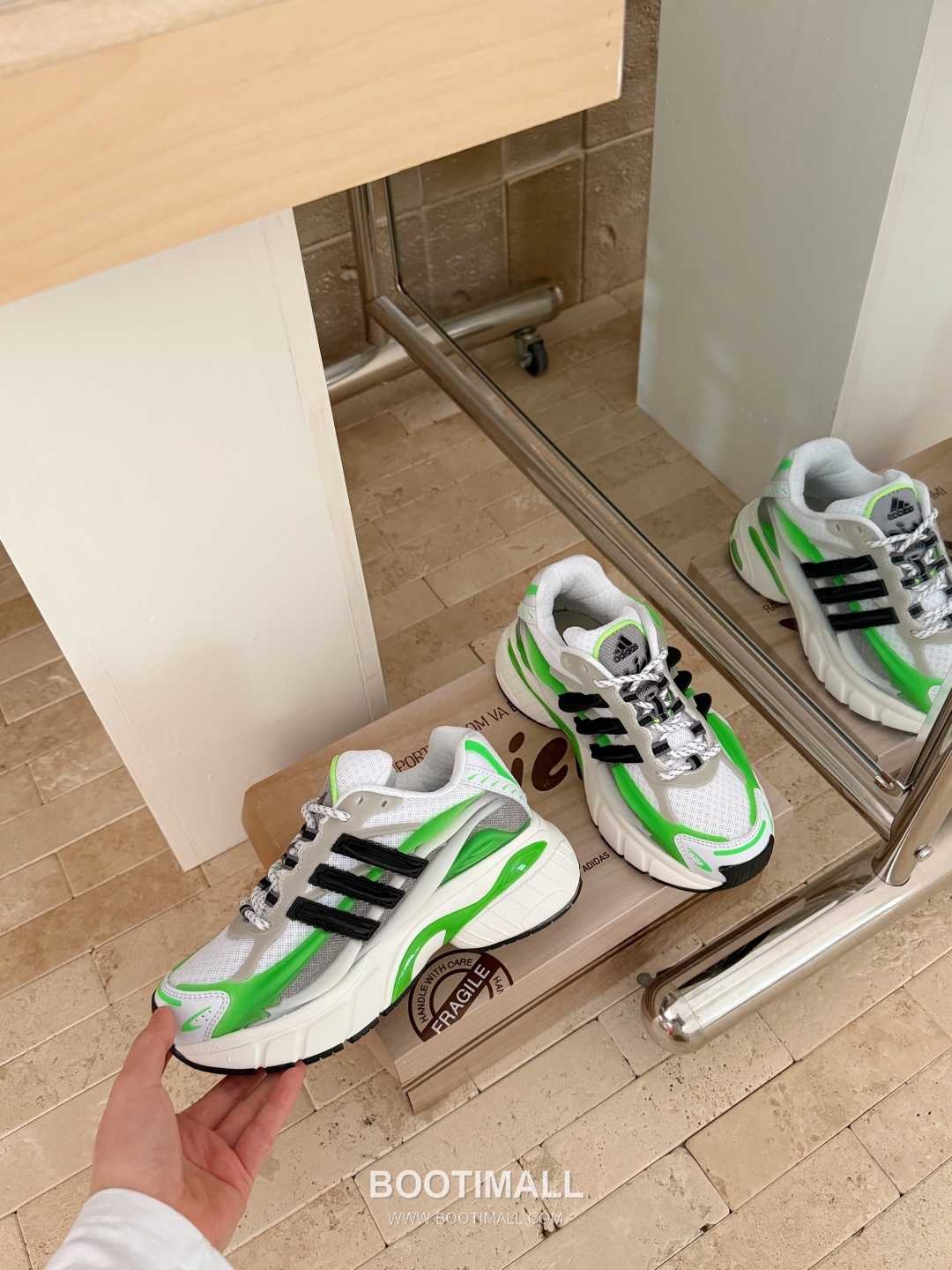 adidas x Bad Bunny Adistar Cushion Sneakers 아디다스 배드버니 아디스타 쿠션 스니커즈 5