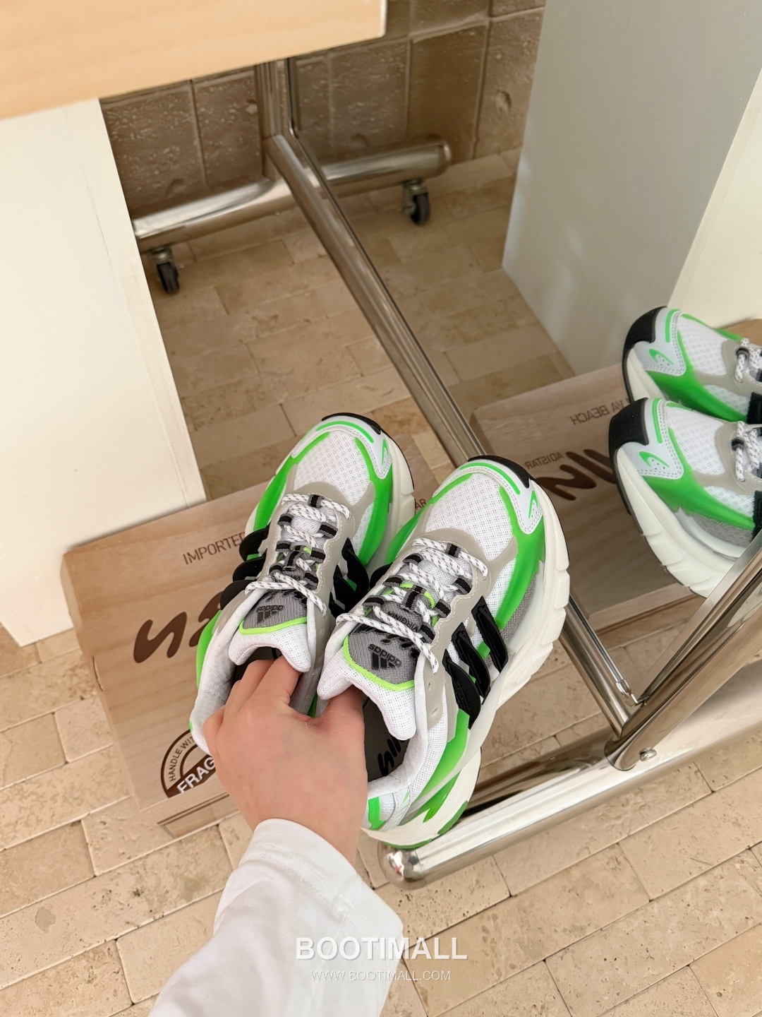 adidas x Bad Bunny Adistar Cushion Sneakers 아디다스 배드버니 아디스타 쿠션 스니커즈 6