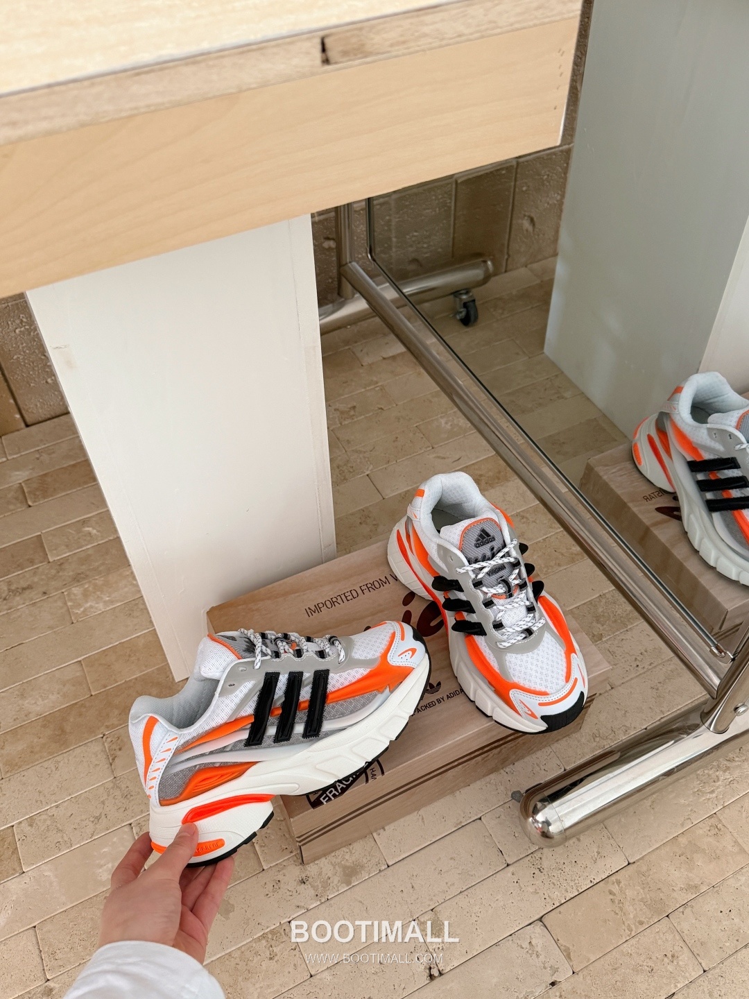 adidas x Bad Bunny Adistar Cushion Sneakers 아디다스 배드버니 아디스타 쿠션 스니커즈 4