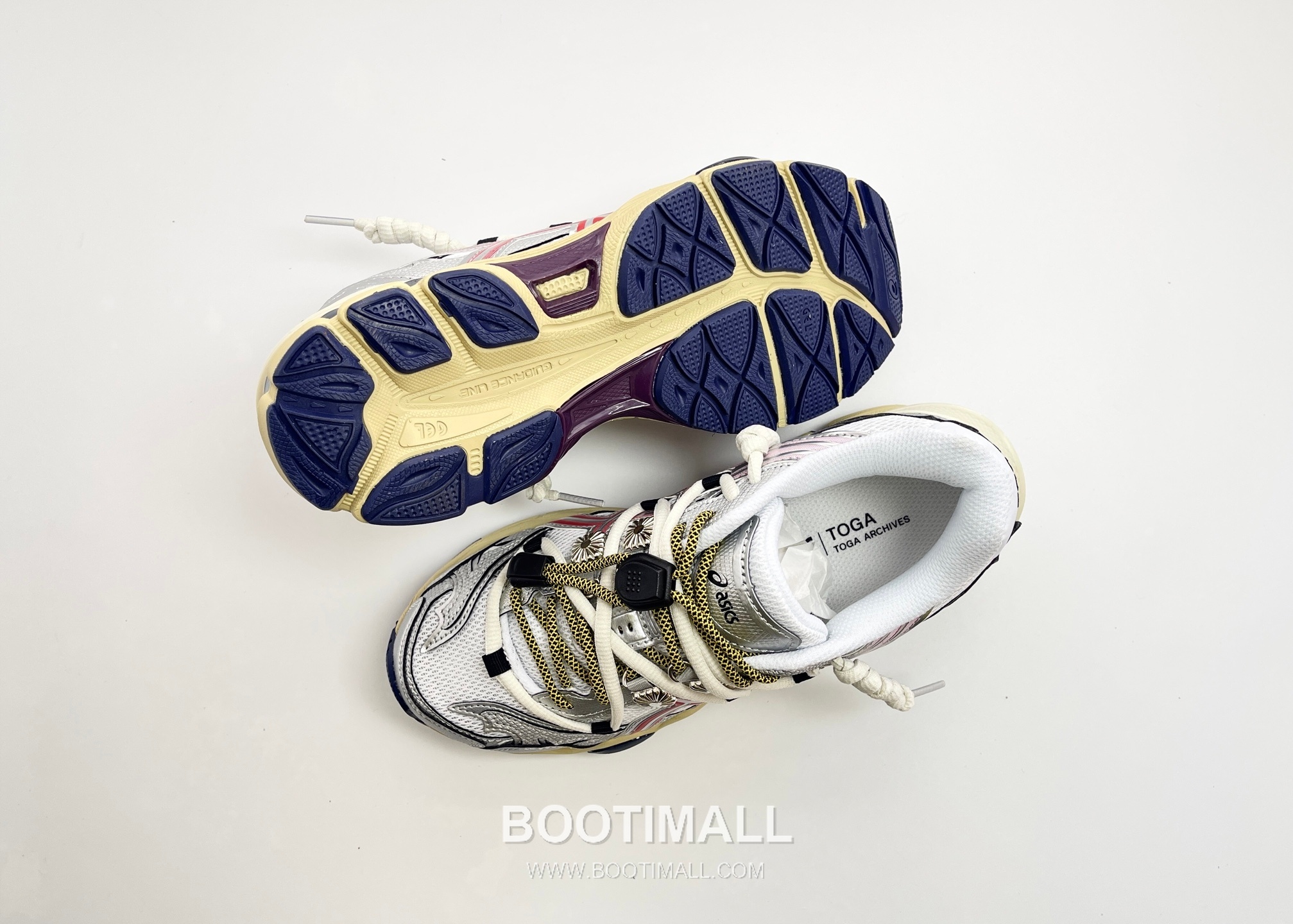 TOGA x ASICS Gel-Cumulus 16 Mesh Synthetic White Sneakers 토가 x 아식스 젤 큐뮬러스 16 메쉬 합성소재 화이트 스니커즈 6