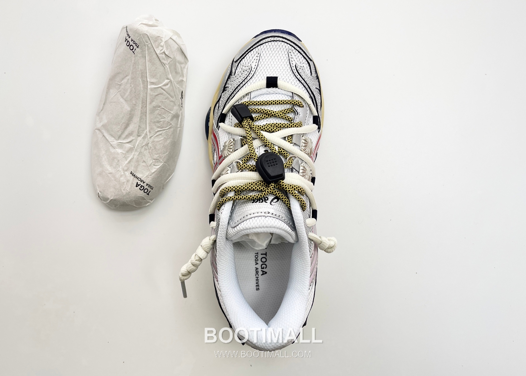 TOGA x ASICS Gel-Cumulus 16 Mesh Synthetic White Sneakers 토가 x 아식스 젤 큐뮬러스 16 메쉬 합성소재 화이트 스니커즈 8