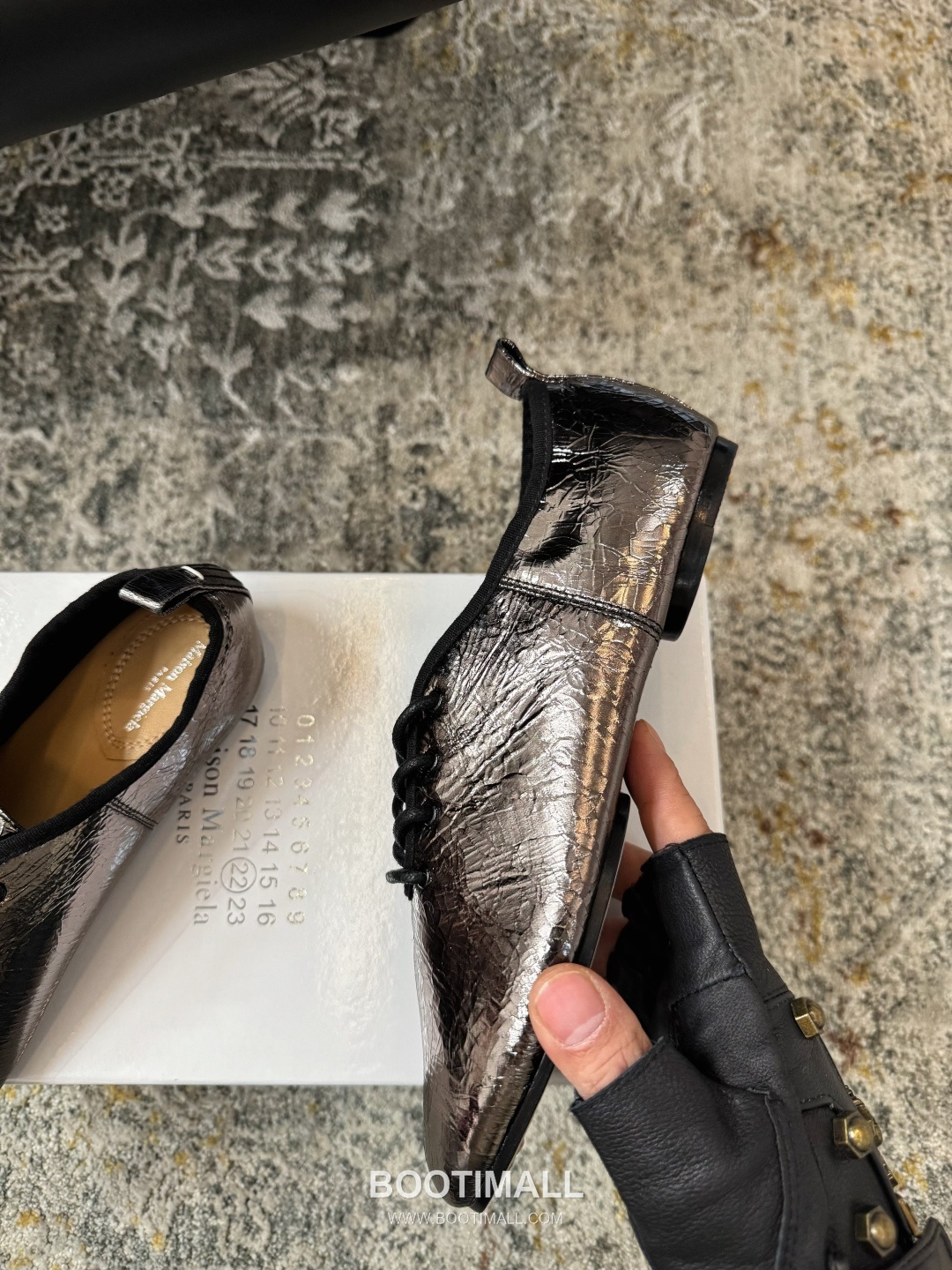 Maison Margiela Leather Ballet Flats 메종 마르지엘라 레더 발레 플랫 슈즈 4