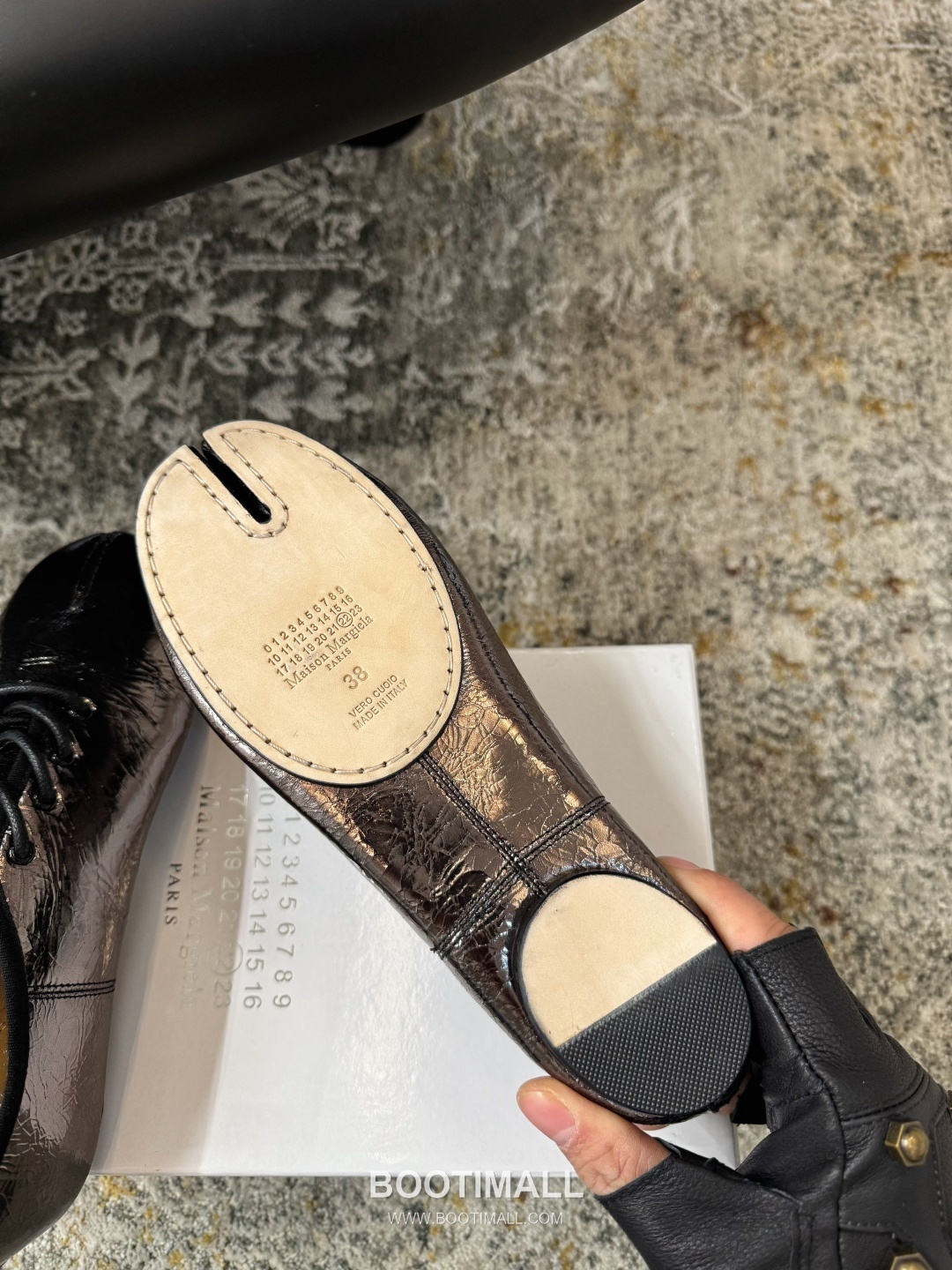 Maison Margiela Leather Ballet Flats 메종 마르지엘라 레더 발레 플랫 슈즈 6