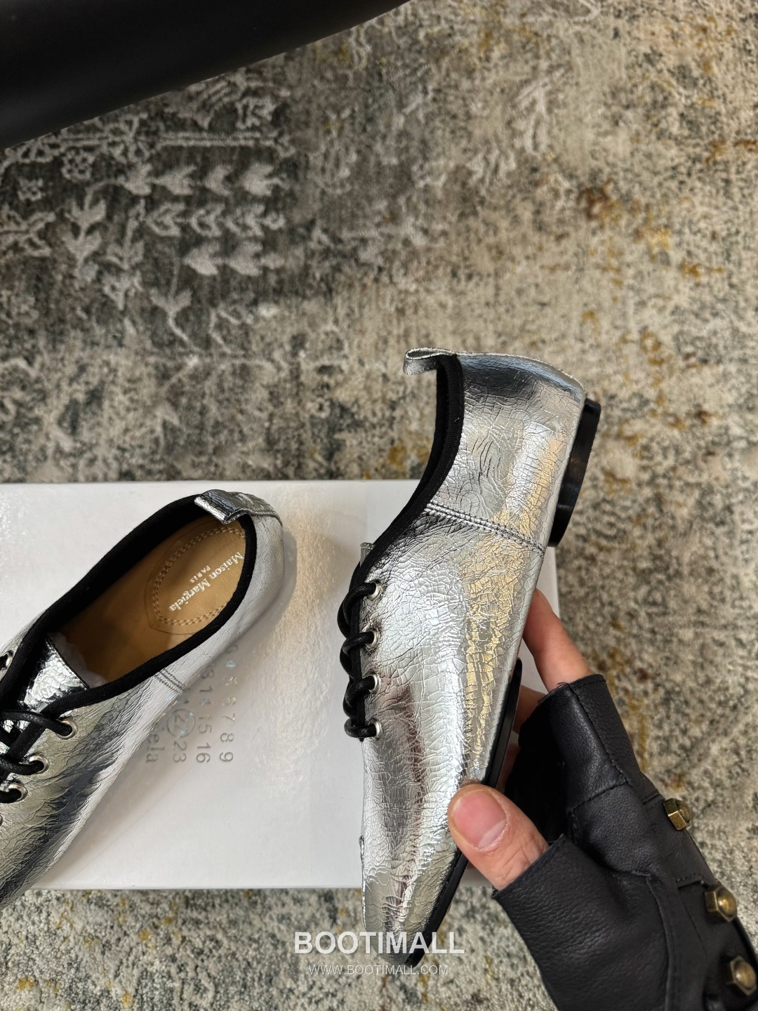 Maison Margiela Leather Ballet Flats 메종 마르지엘라 레더 발레 플랫 슈즈 4