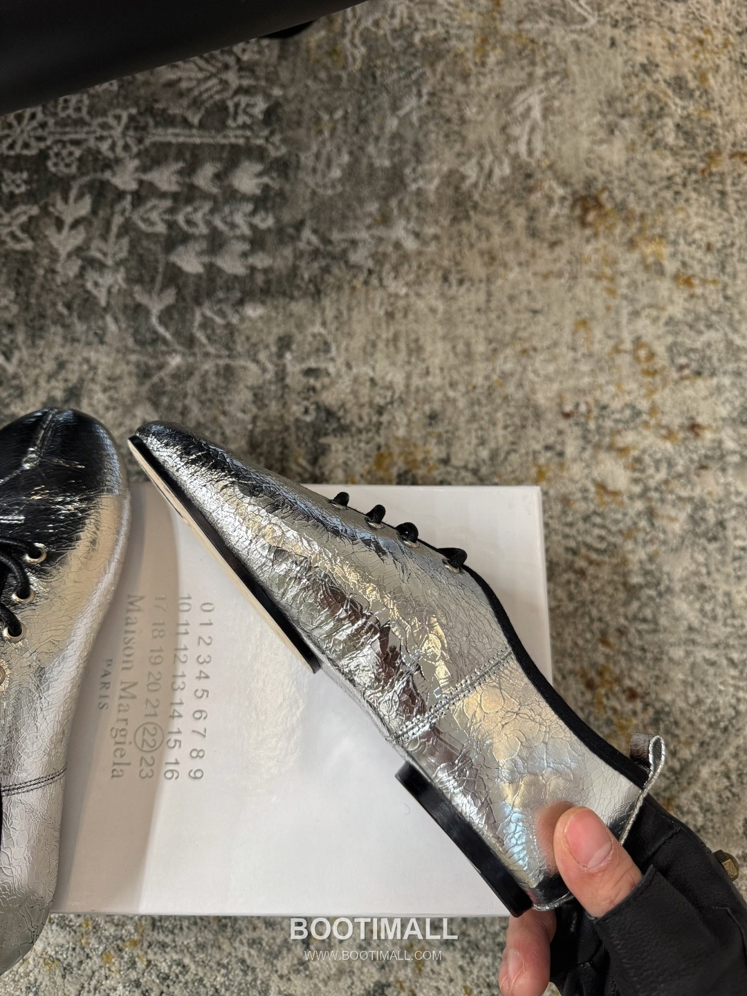 Maison Margiela Leather Ballet Flats 메종 마르지엘라 레더 발레 플랫 슈즈 5