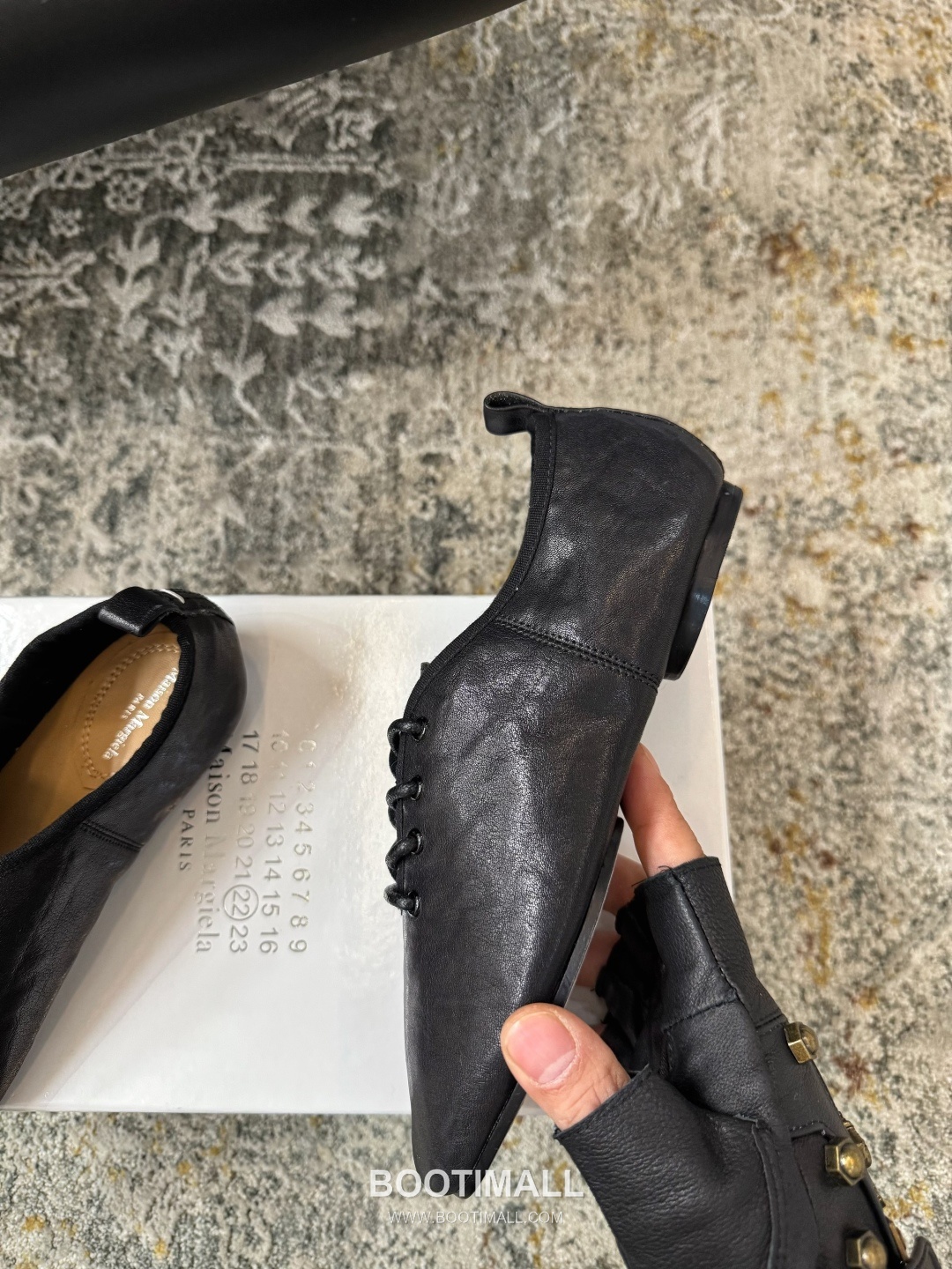 Maison Margiela Leather Ballet Flats 메종 마르지엘라 레더 발레 플랫 슈즈 4