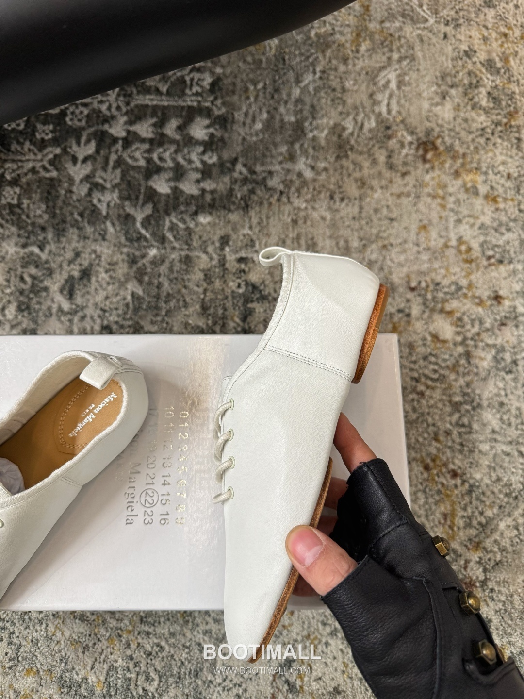 Maison Margiela Leather Ballet Flats 메종 마르지엘라 레더 발레 플랫 슈즈 4