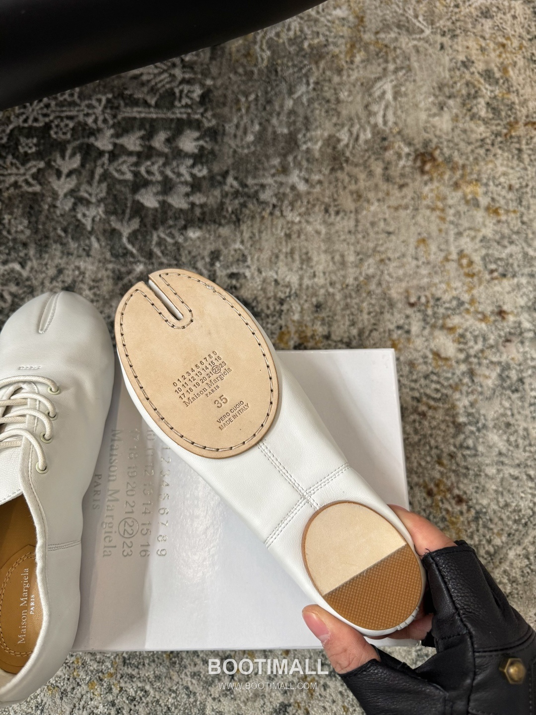 Maison Margiela Leather Ballet Flats 메종 마르지엘라 레더 발레 플랫 슈즈 6