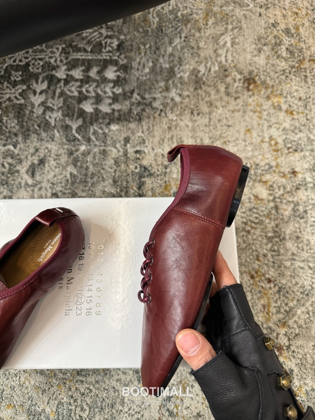 Maison Margiela Leather Ballet Flats 메종 마르지엘라 레더 발레 플랫 슈즈 4