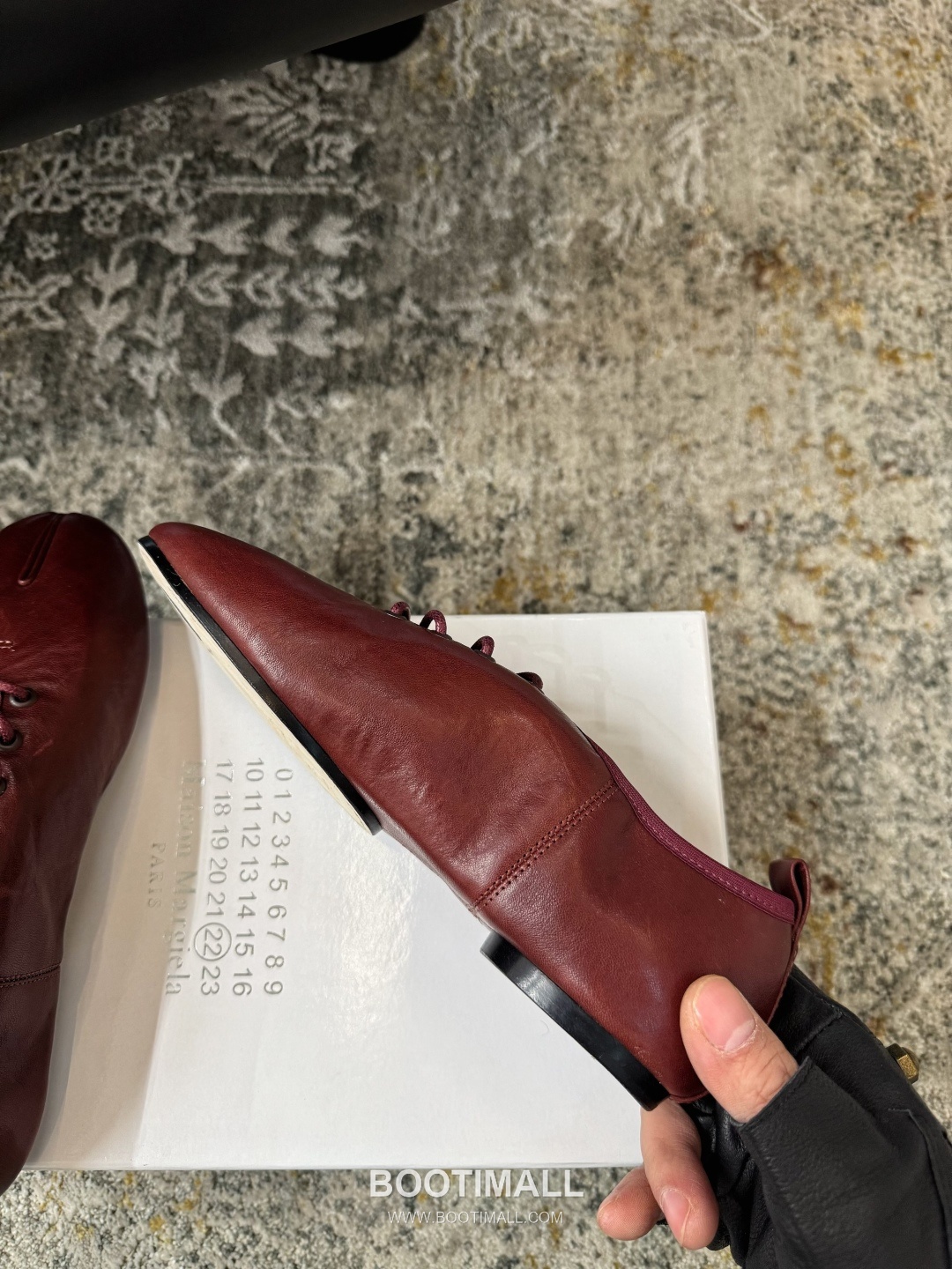 Maison Margiela Leather Ballet Flats 메종 마르지엘라 레더 발레 플랫 슈즈 5