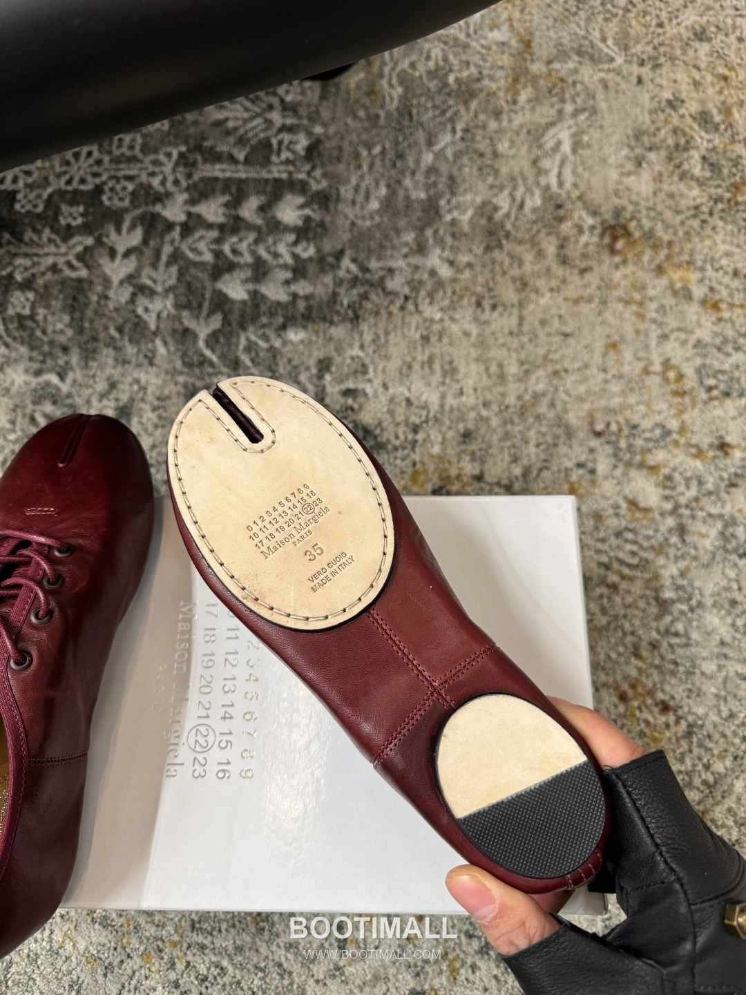 Maison Margiela Leather Ballet Flats 메종 마르지엘라 레더 발레 플랫 슈즈 6