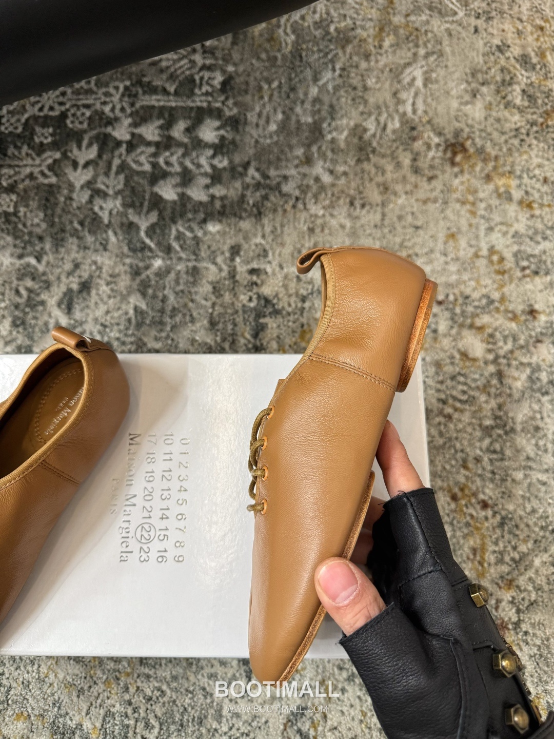 Maison Margiela Leather Ballet Flats 메종 마르지엘라 레더 발레 플랫 슈즈 4