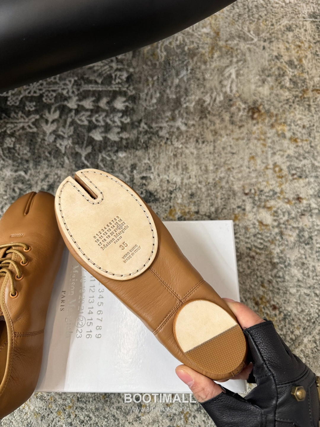 Maison Margiela Leather Ballet Flats 메종 마르지엘라 레더 발레 플랫 슈즈 6