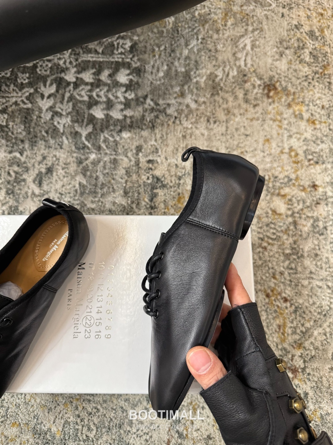 Maison Margiela Leather Ballet Flats 메종 마르지엘라 레더 발레 플랫 슈즈 4