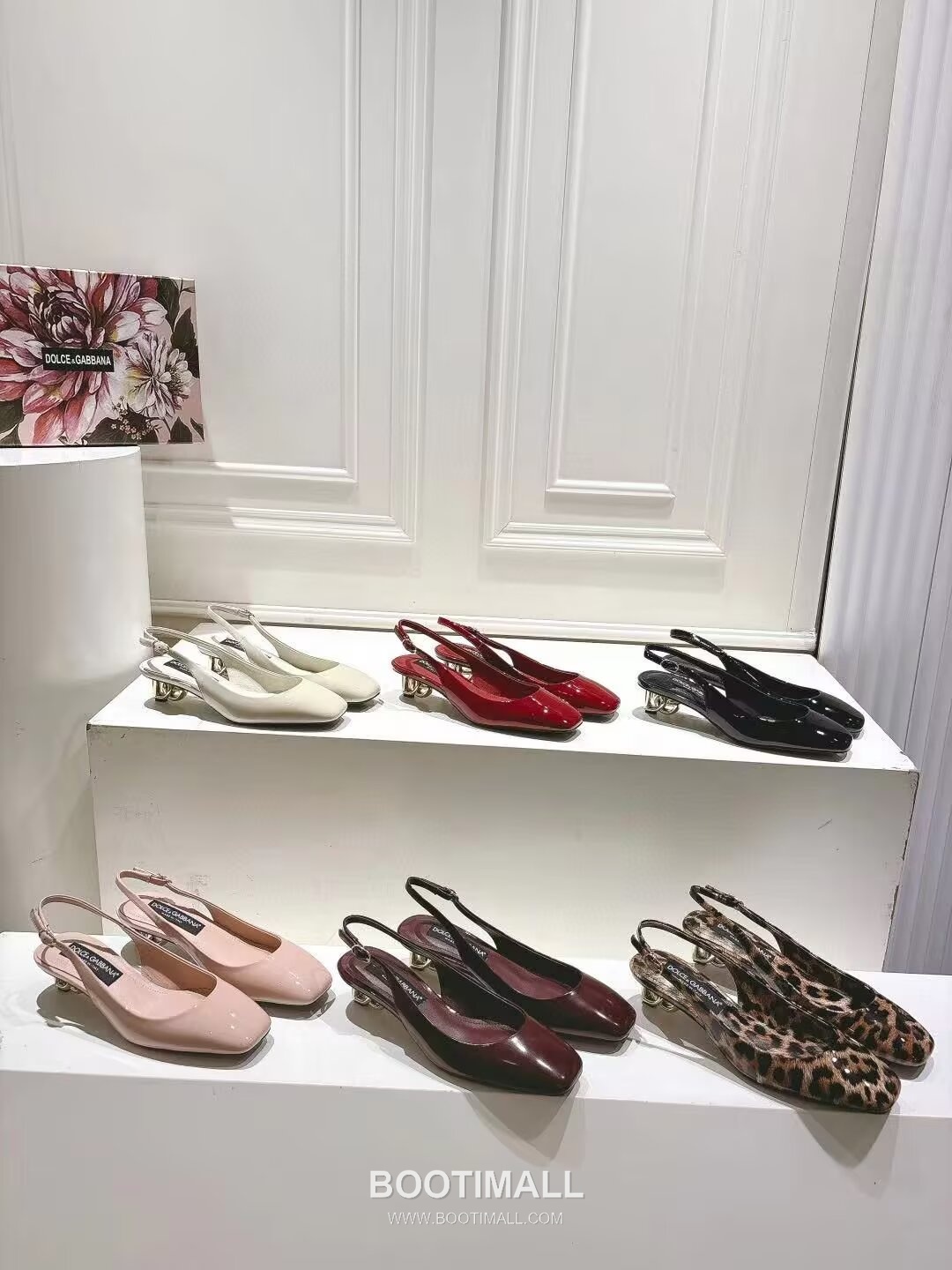 Dolce & Gabbana Patent Heel Pumps Patent Leather Lambskin Black 돌체앤가바나 페이턴트 힐 펌프스 페이턴트 레더 양가죽 블랙 9