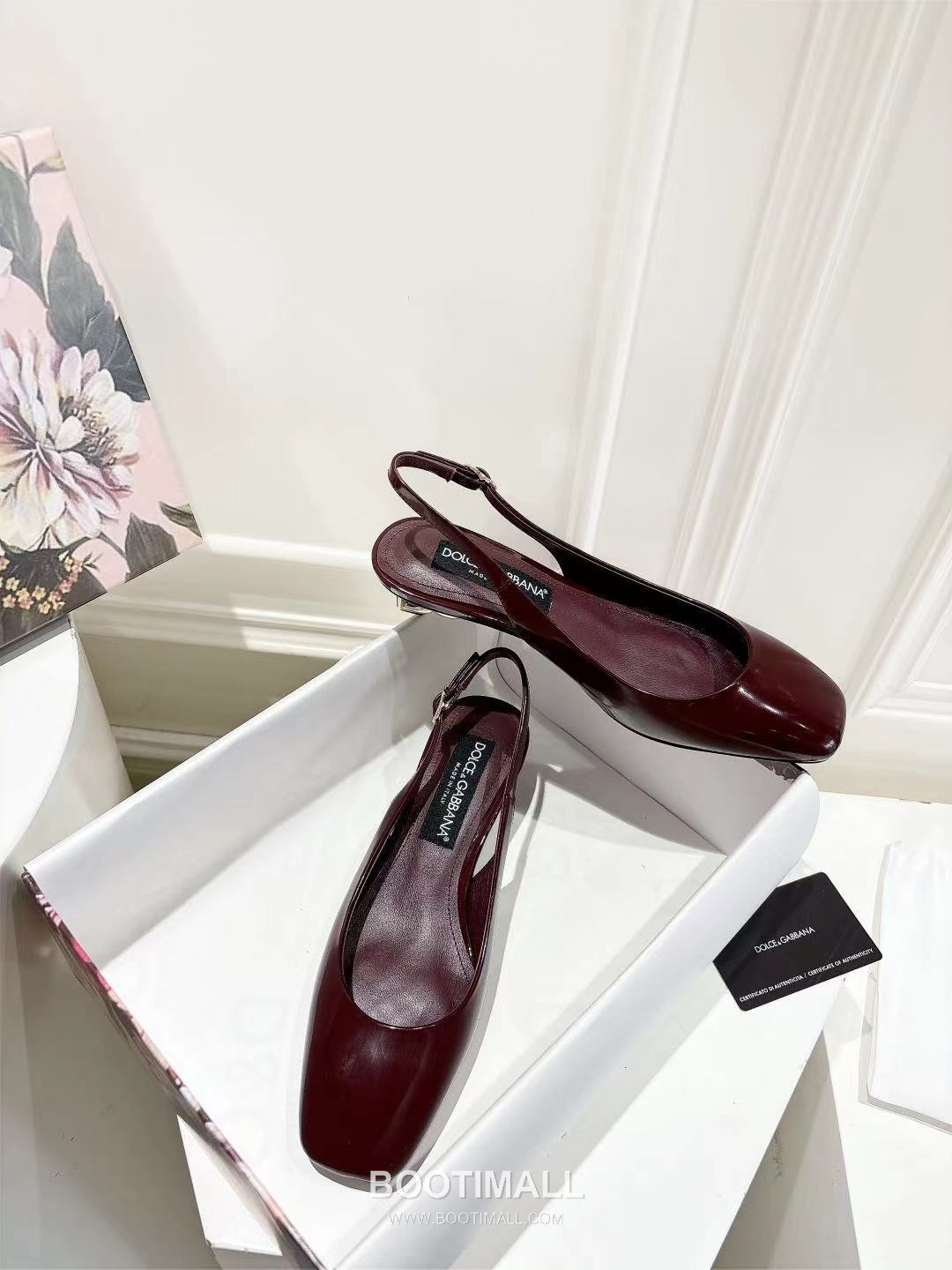 Dolce & Gabbana Patent Heel Pumps Patent Leather Lambskin Black 돌체앤가바나 페이턴트 힐 펌프스 페이턴트 레더 양가죽 블랙 2
