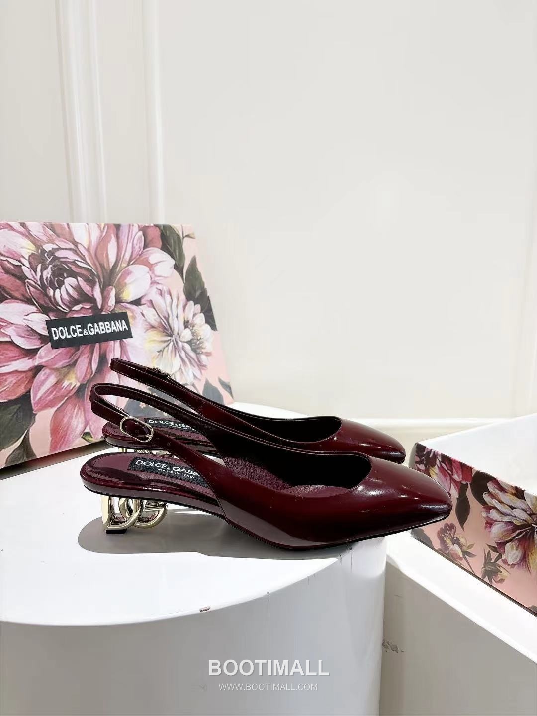 Dolce & Gabbana Patent Heel Pumps Patent Leather Lambskin Black 돌체앤가바나 페이턴트 힐 펌프스 페이턴트 레더 양가죽 블랙 7