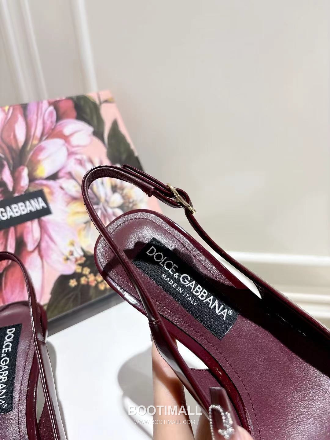 Dolce & Gabbana Patent Heel Pumps Patent Leather Lambskin Black 돌체앤가바나 페이턴트 힐 펌프스 페이턴트 레더 양가죽 블랙 8