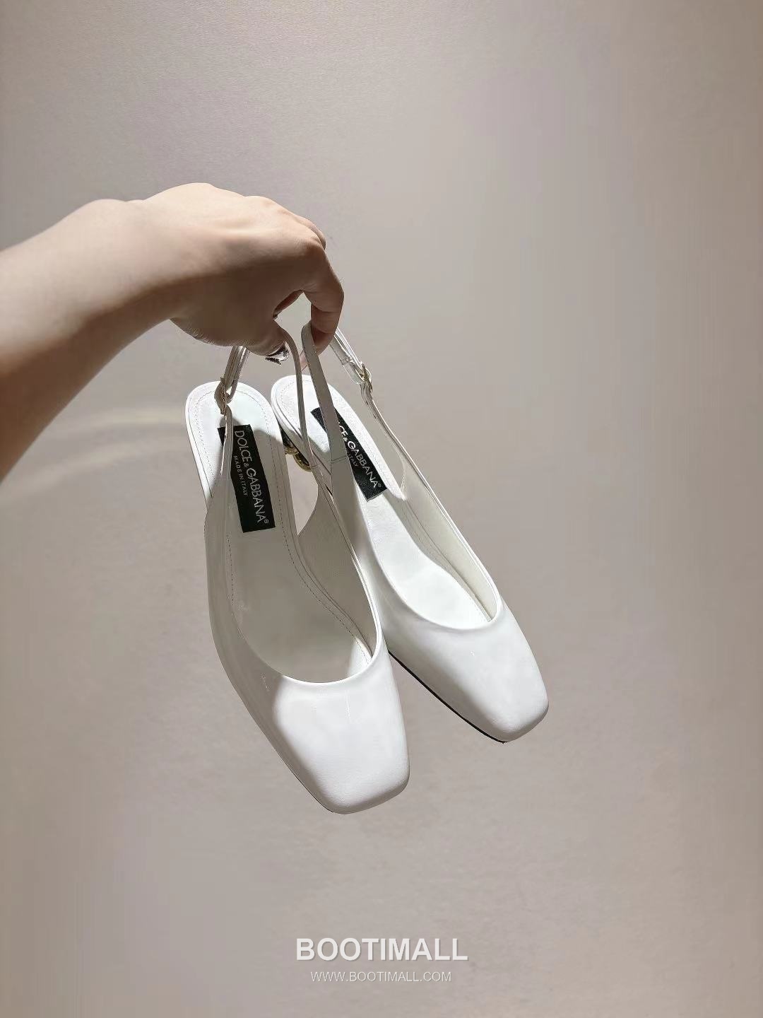 Dolce & Gabbana Patent Heel Pumps Patent Leather Lambskin Black 돌체앤가바나 페이턴트 힐 펌프스 페이턴트 레더 양가죽 블랙 1