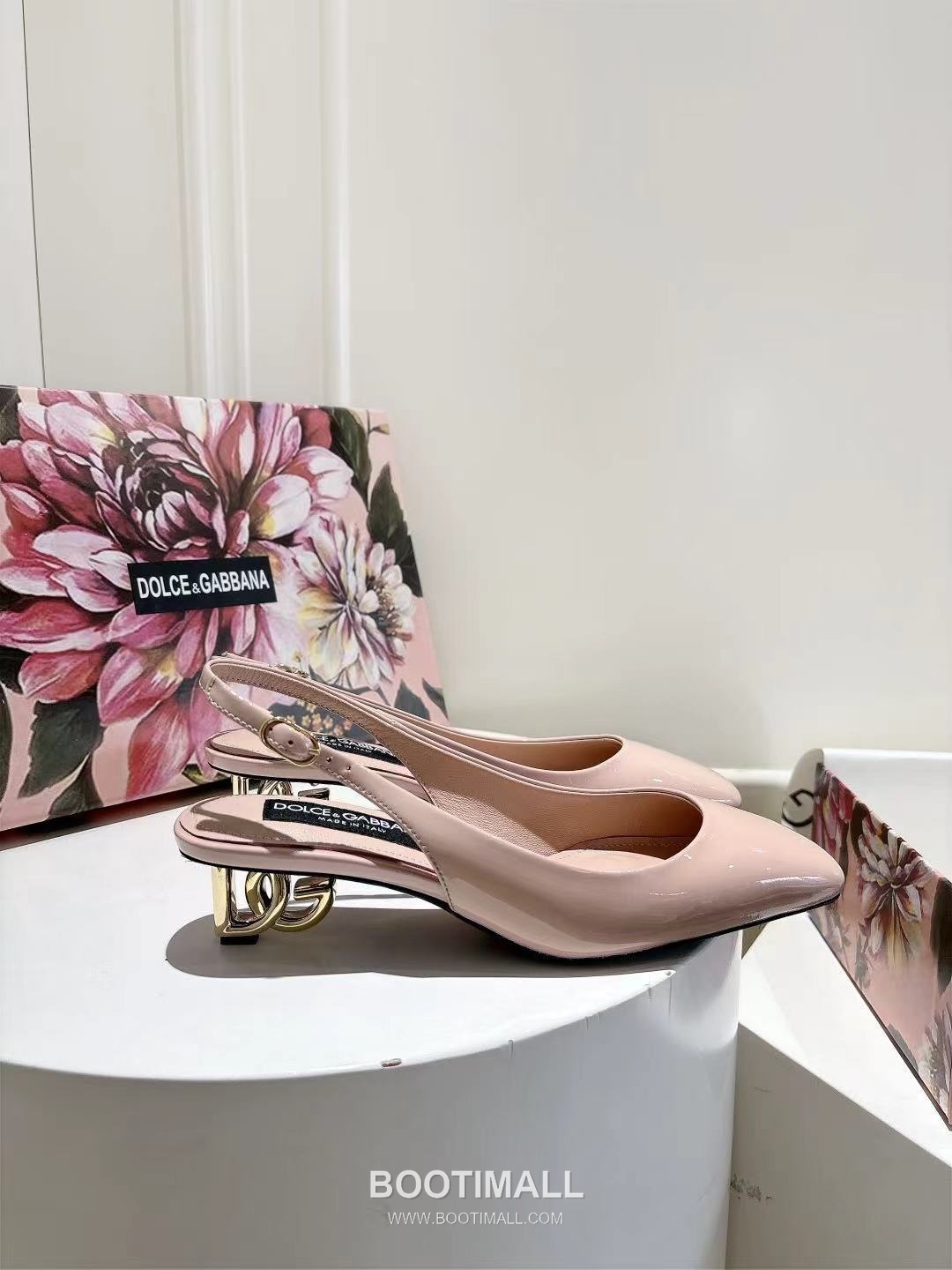 Dolce & Gabbana Patent Heel Pumps Patent Leather Lambskin Black 돌체앤가바나 페이턴트 힐 펌프스 페이턴트 레더 양가죽 블랙 7